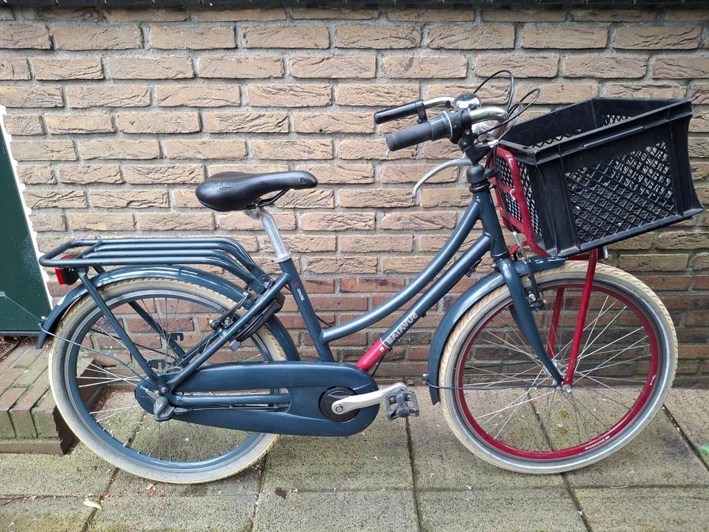 Meisjesfiets Batavus cnctd
24 inch banden
3 versnellingen, Ophalen of Verzenden, Zo goed als nieuw, 24 inch, Versnellingen