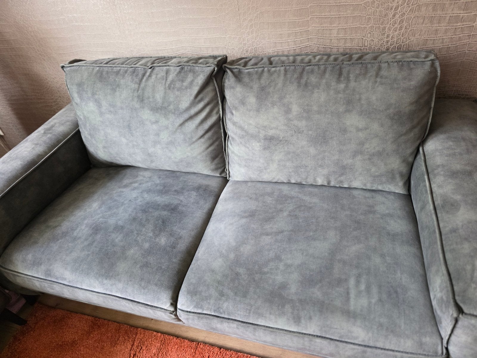 bankstel 2  zits en 3 Zits, Ophalen, 75 tot 100 cm, Zo goed als nieuw, 200 tot 250 cm