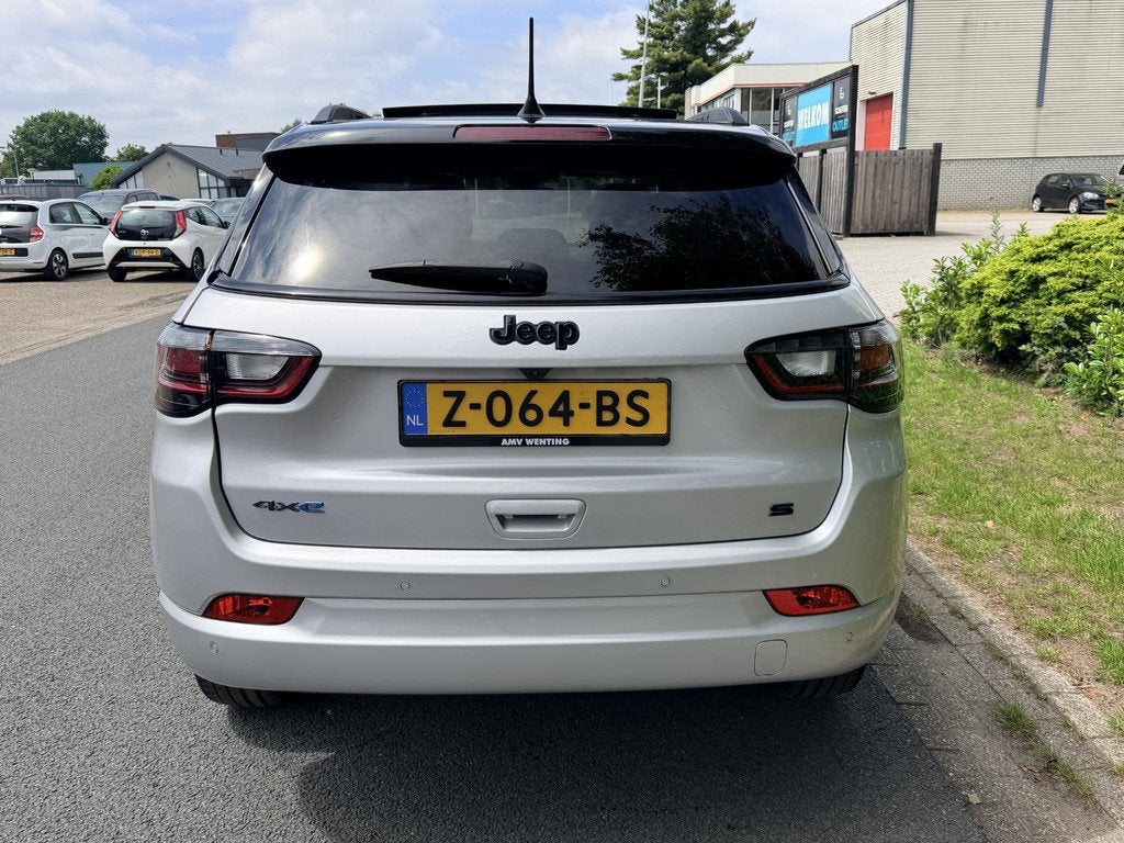 Jeep Compass 4xe 240pk PHEV Pano•Leder•Alpine, Auto's, Jeep, Automaat, Euro 6, 4 cilinders, Bedrijf