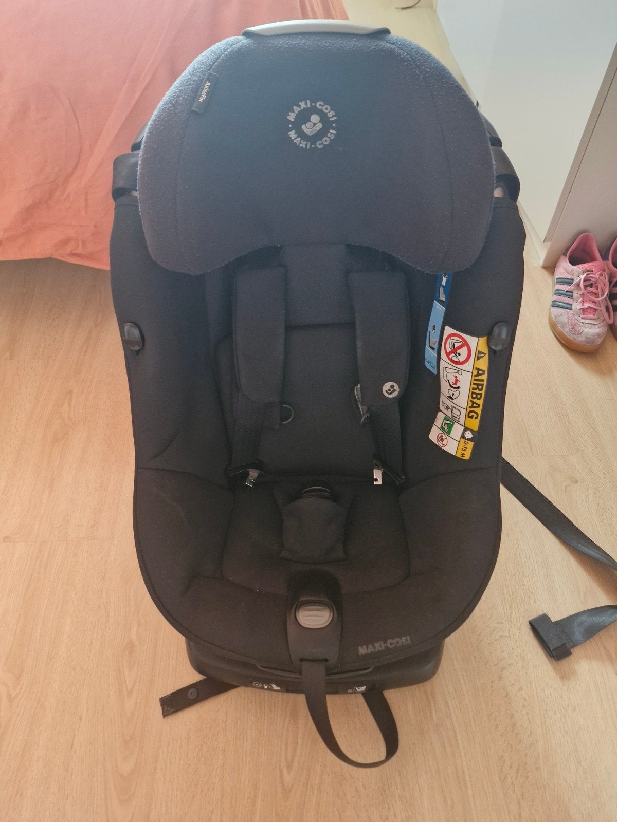 Maxi-cosi Axissfix isofix 0 t/m 18 kg, Kinderen en Baby's, Autostoeltjes, Ophalen, Verstelbare rugleuning, 9 t/m 18 kg, Zo goed als nieuw