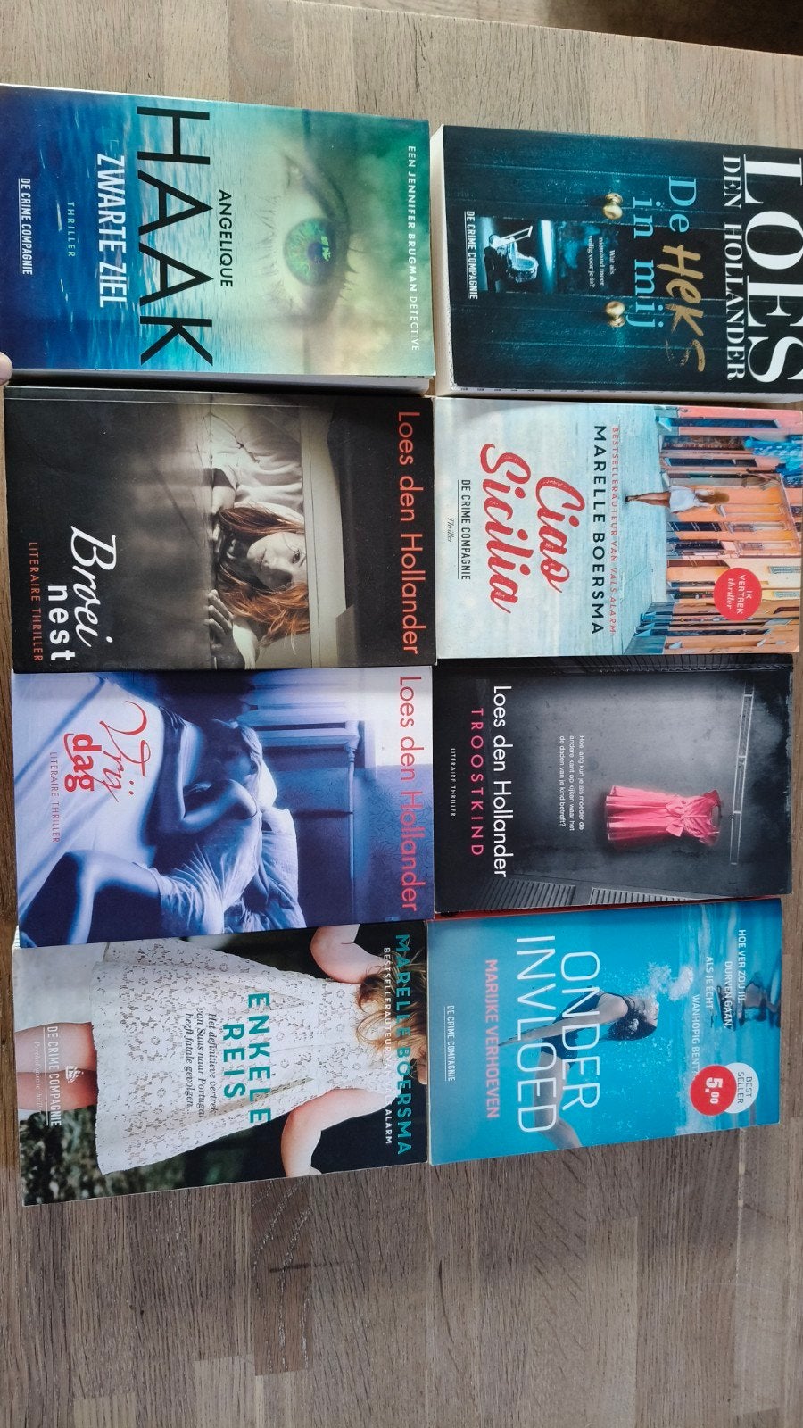 Thriller boekenpakket - Loes den Hollander, Angelique Haak, Ophalen of Verzenden, Gelezen, Loes den Hollander, Angelique Haak, Marijke Verhoeven