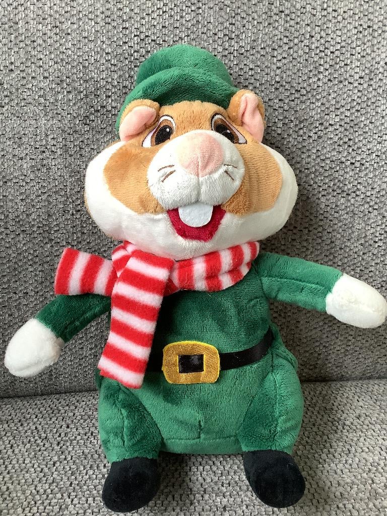 AH kerstelf hamster  6 euro, Ophalen of Verzenden, Zo goed als nieuw, Overige typen