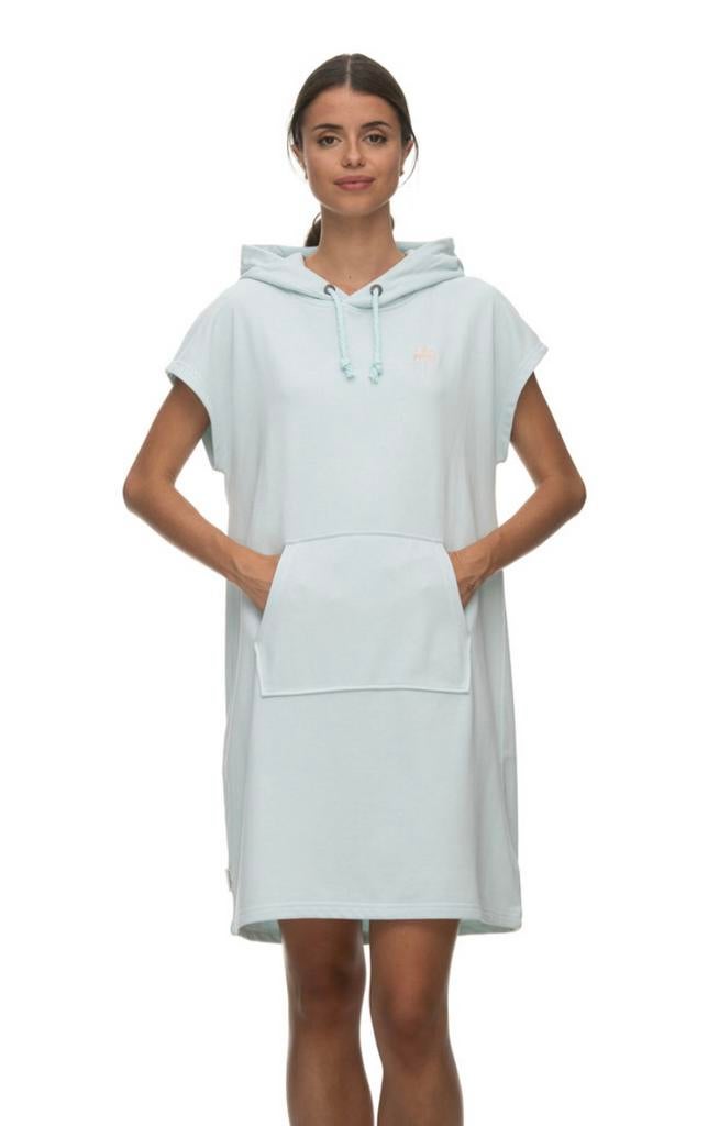 Ragwear turkoois blauw sweater dress CHICA remake jurk, Ragwear, Ragwear, Blauw, Maat 42/44 (L)