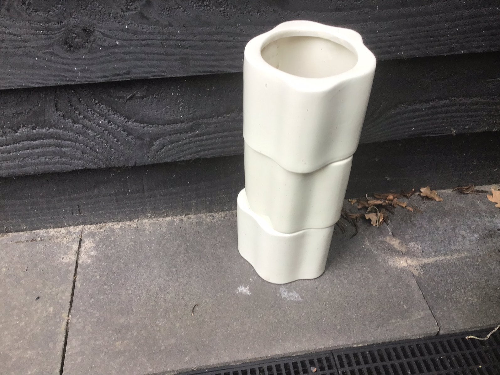 3 plantenpotten Hema, Ophalen, Pvc, Overige typen, Zo goed als nieuw