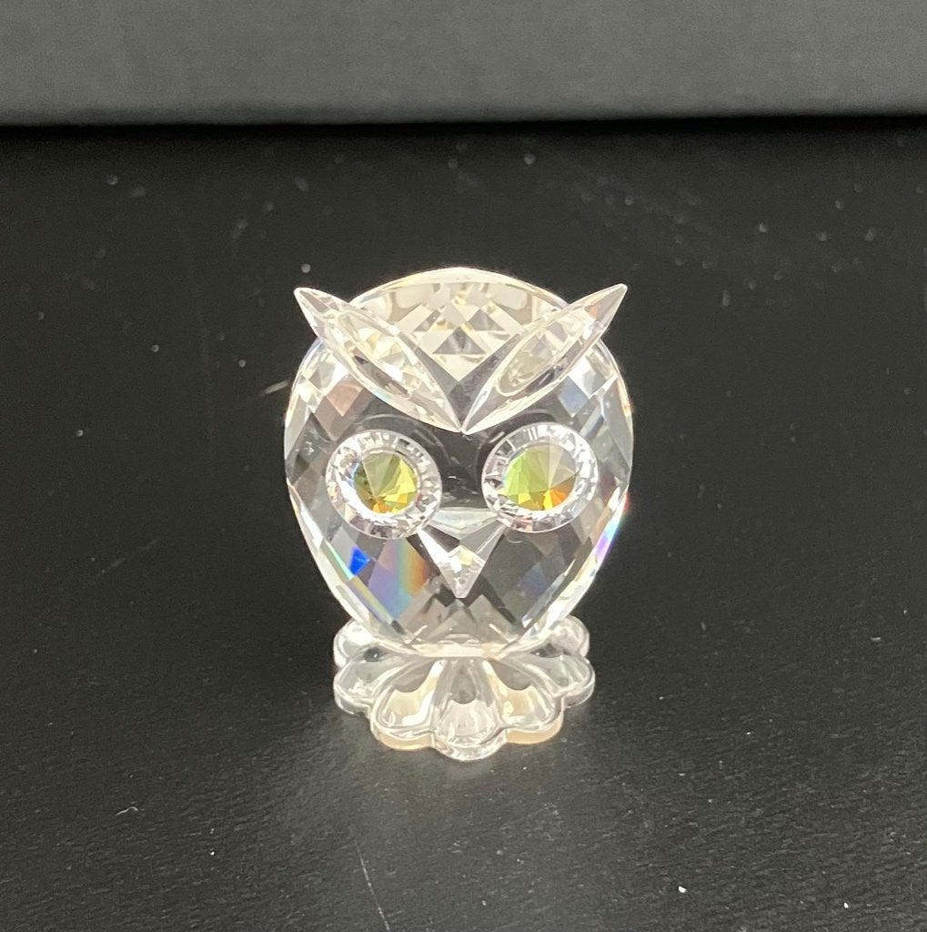 Swarovski mini Uil, Verzamelen, Ophalen of Verzenden, Zo goed als nieuw, Figuurtje
