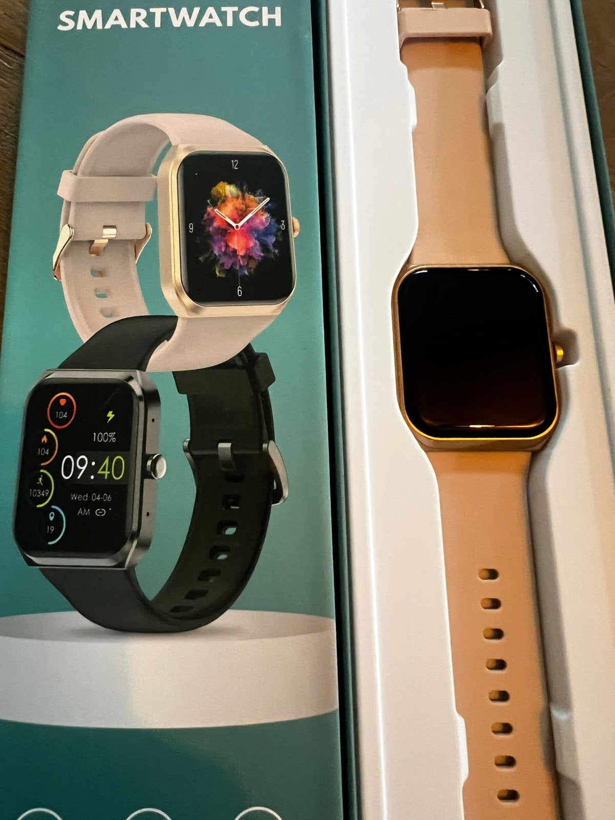 Fitage smartwatch, Zwart, IOS, Ophalen of Verzenden, Zo goed als nieuw