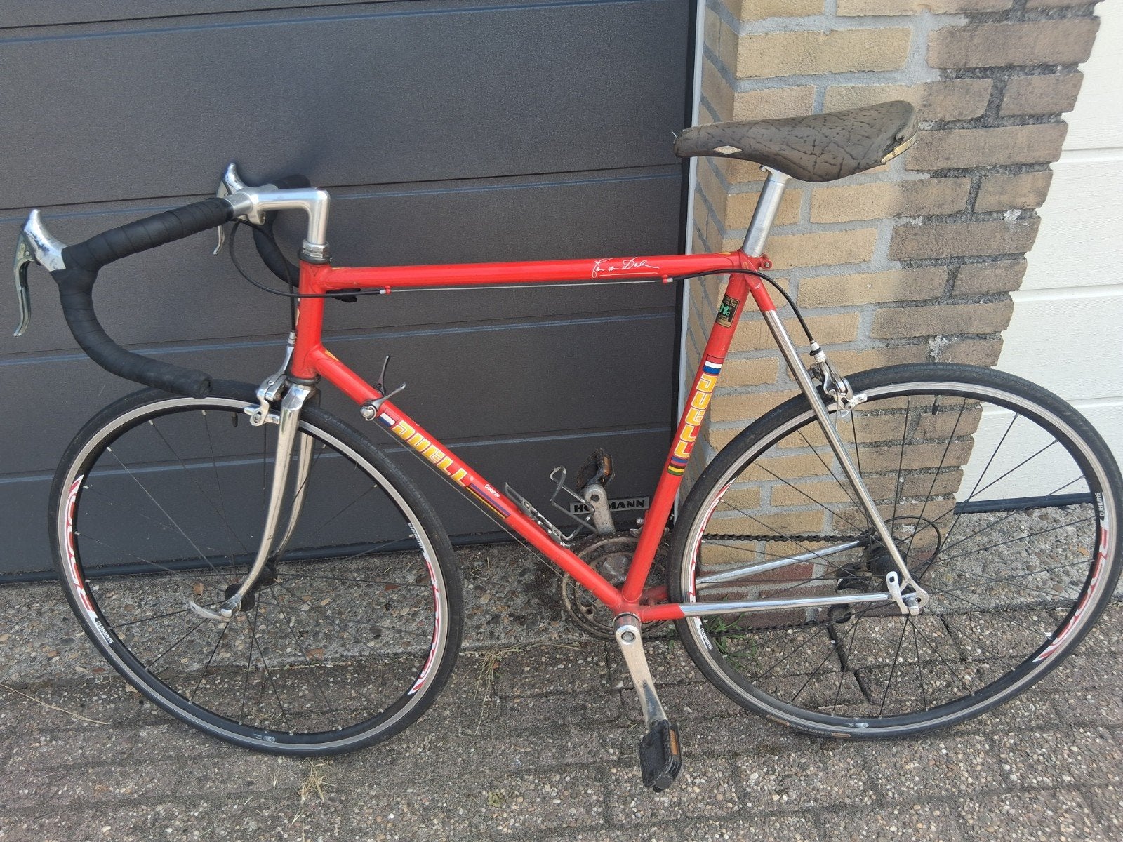 Vintage racefiets, Fietsen en Brommers, Fietsen | Racefietsen, Gebruikt, Ophalen, Overige merken, 10 tot 15 versnellingen