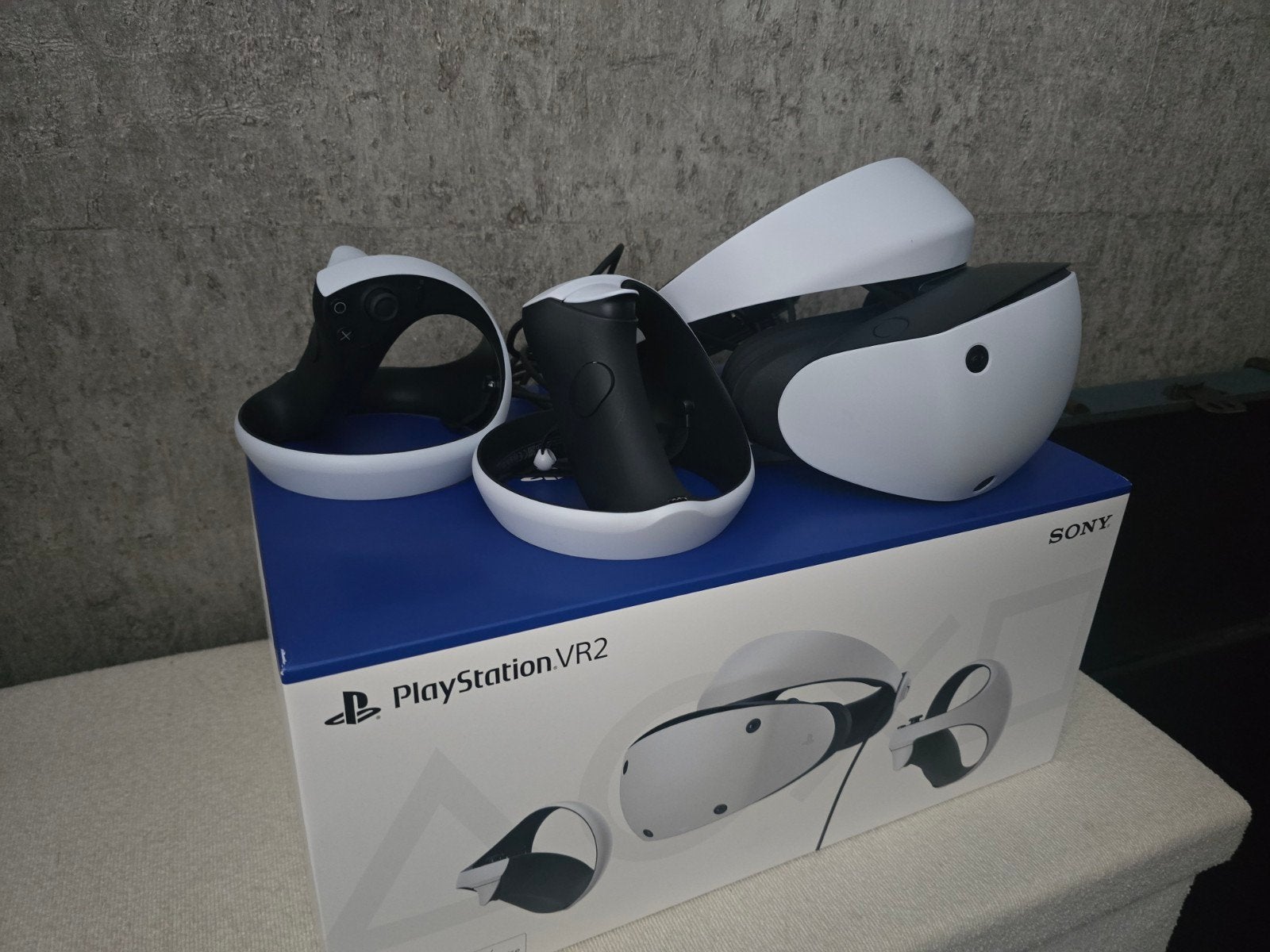 vr bril playstation 2x gebruikt, Ophalen of Verzenden, Zo goed als nieuw, VR-bril, Sony PlayStation