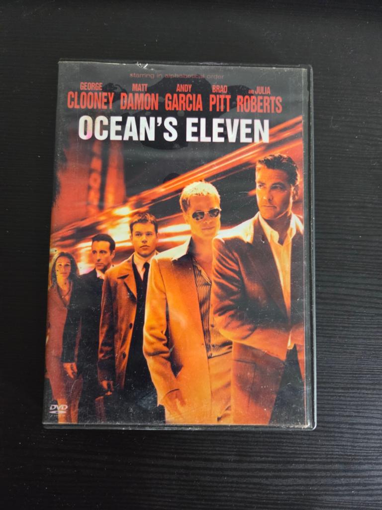 Ocean's Eleven DVD - Misdaadthriller met topcast, Cd's en Dvd's, Dvd's | Thrillers en Misdaad, Gebruikt, Maffia en Misdaad, Vanaf 12 jaar