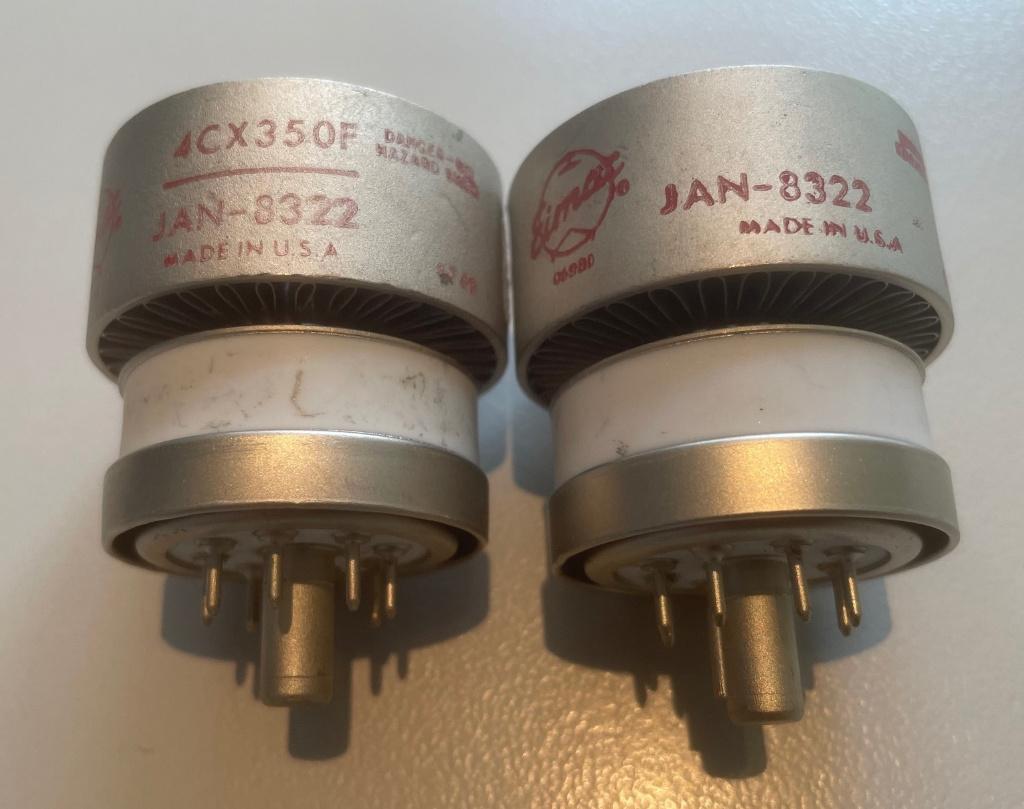 Eimac 4CX350F, Telecommunicatie, Ophalen of Verzenden, Gebruikt