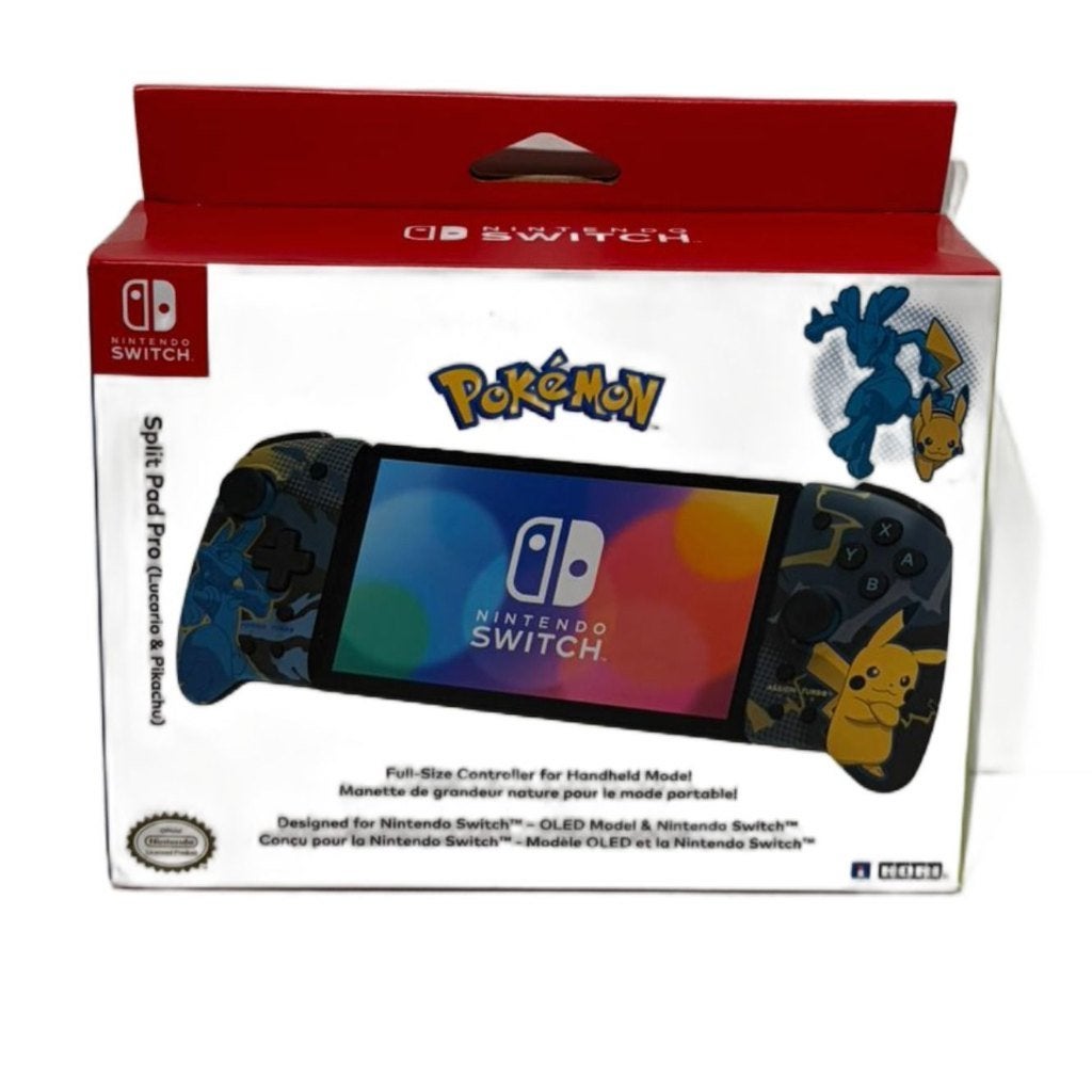 Nintendo Switch Split Pad Pro Lucario& Pikachu Nieuw in Seal, Spelcomputers en Games, Spelcomputers | Nintendo Switch Lite, Ophalen of Verzenden