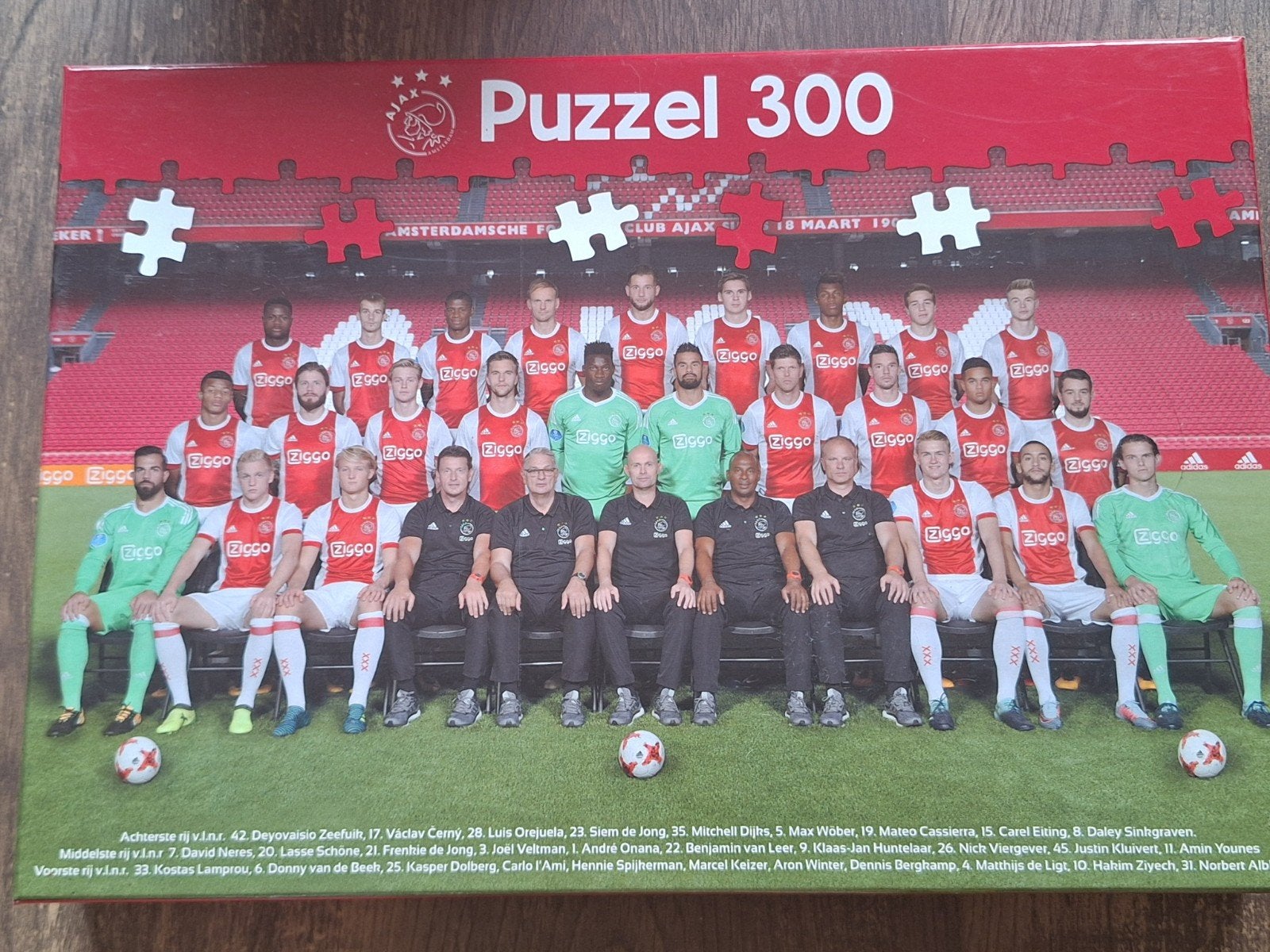 ajax puzzel, Ophalen of Verzenden, Zo goed als nieuw, Ajax, Overige typen