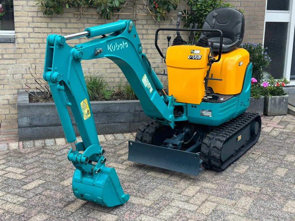 Kubota u-008 u008 gebruikte minigraver graafmachine, Zakelijke goederen, Machines en Bouw | Kranen en Graafmachines, Graafmachine