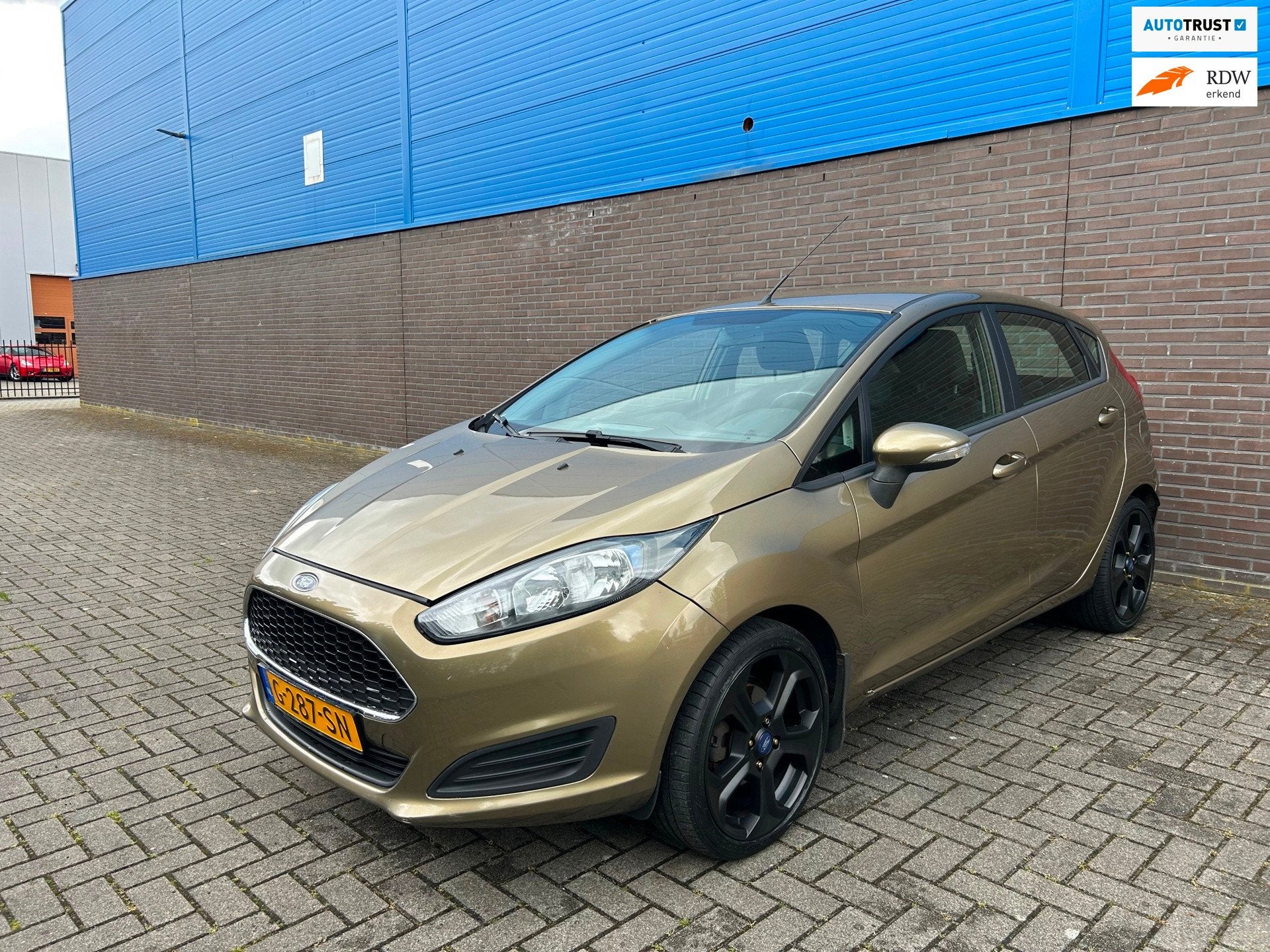 Ford Fiesta 1.0 Style | Automaat | Stoelverwarming | 17” L, Auto's, 101 pk, Euro 6, Bruin, Bedrijf