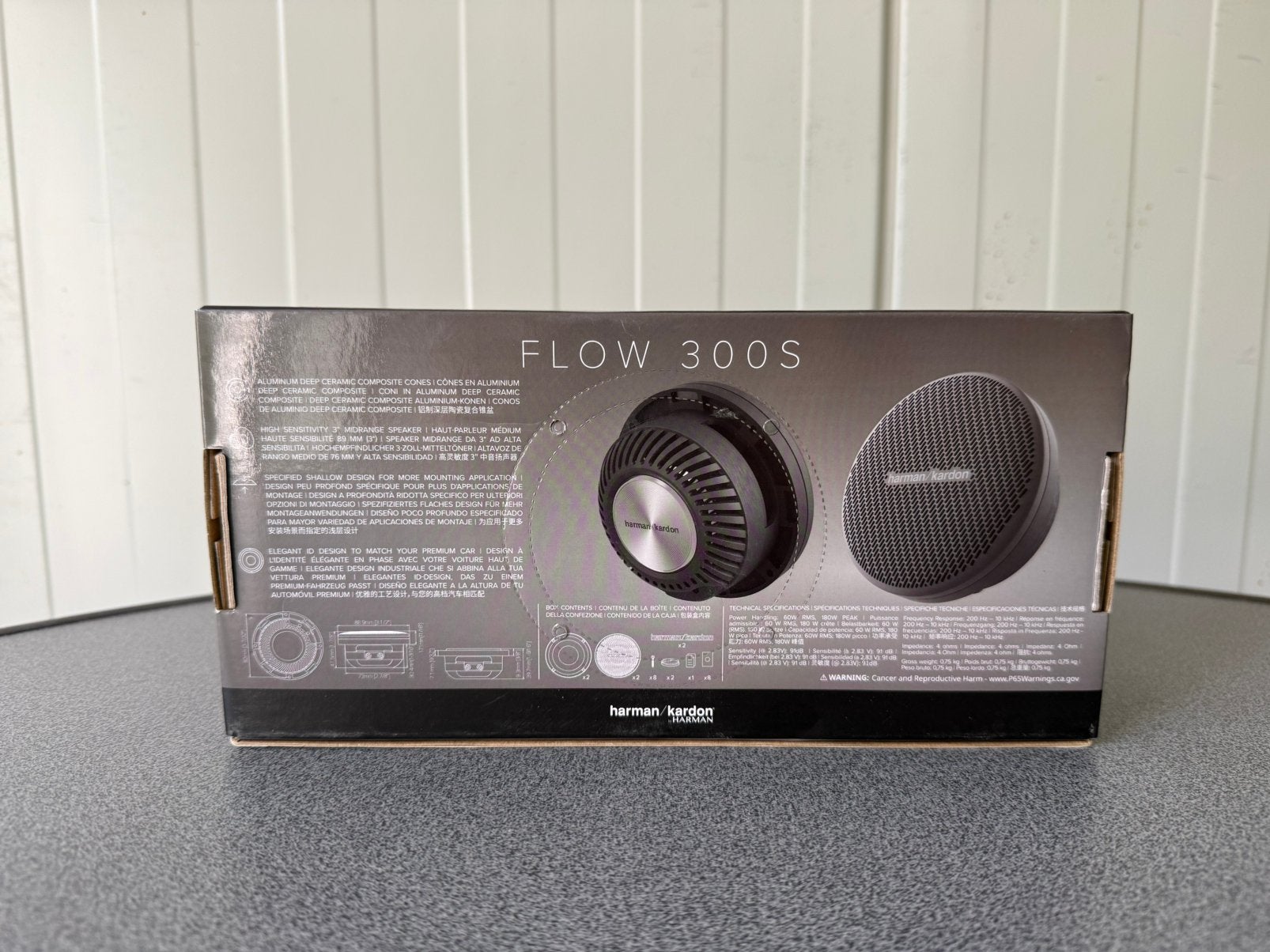 Harman Kardon Flow 300S Midrange Woofer auto speaker, Ophalen of Verzenden