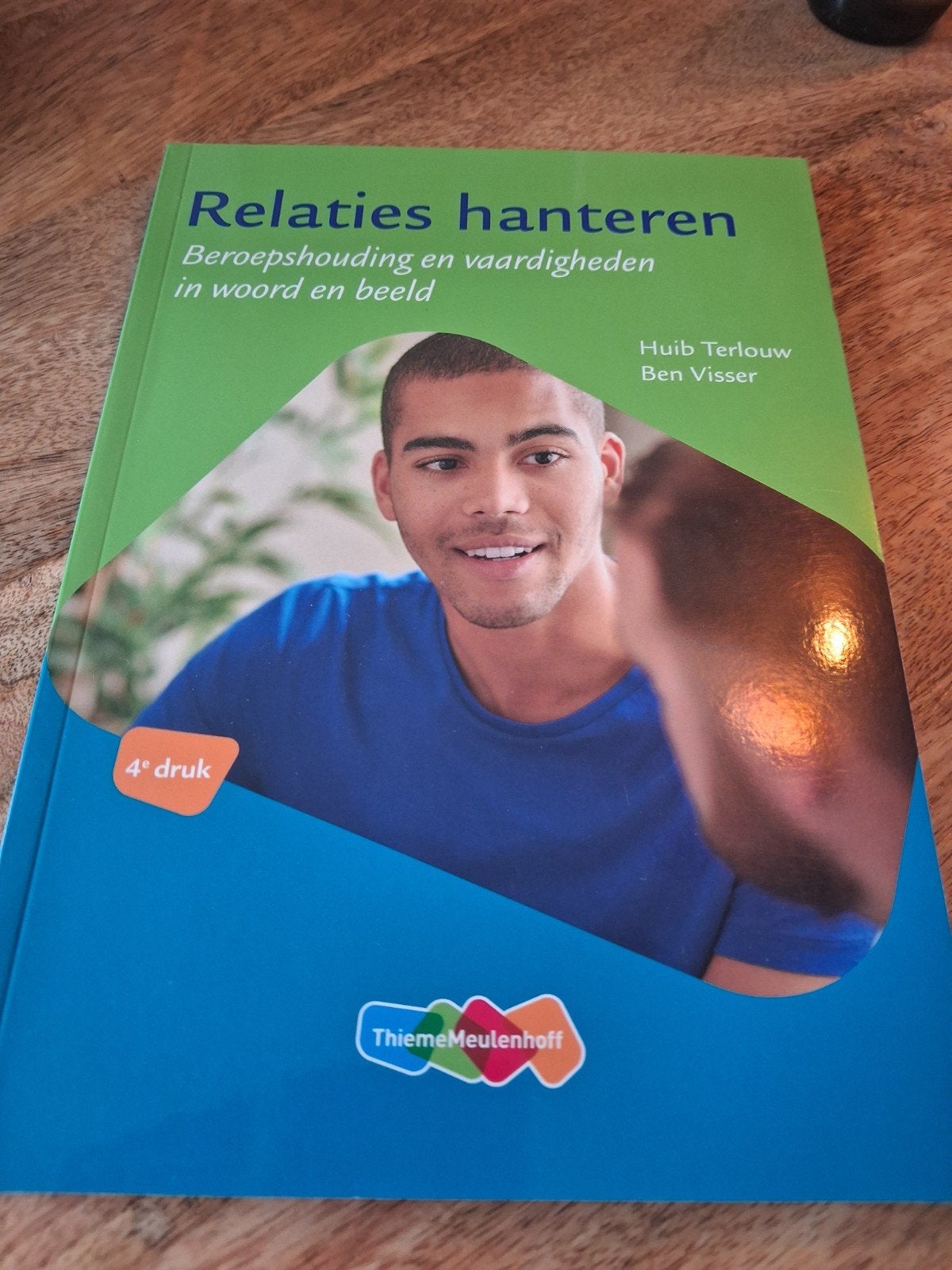 Relaties hanteren - Beroepshouding en vaardigheden, Zo goed als nieuw, Gamma, Huib Terlouw, Ben Visser, HBO