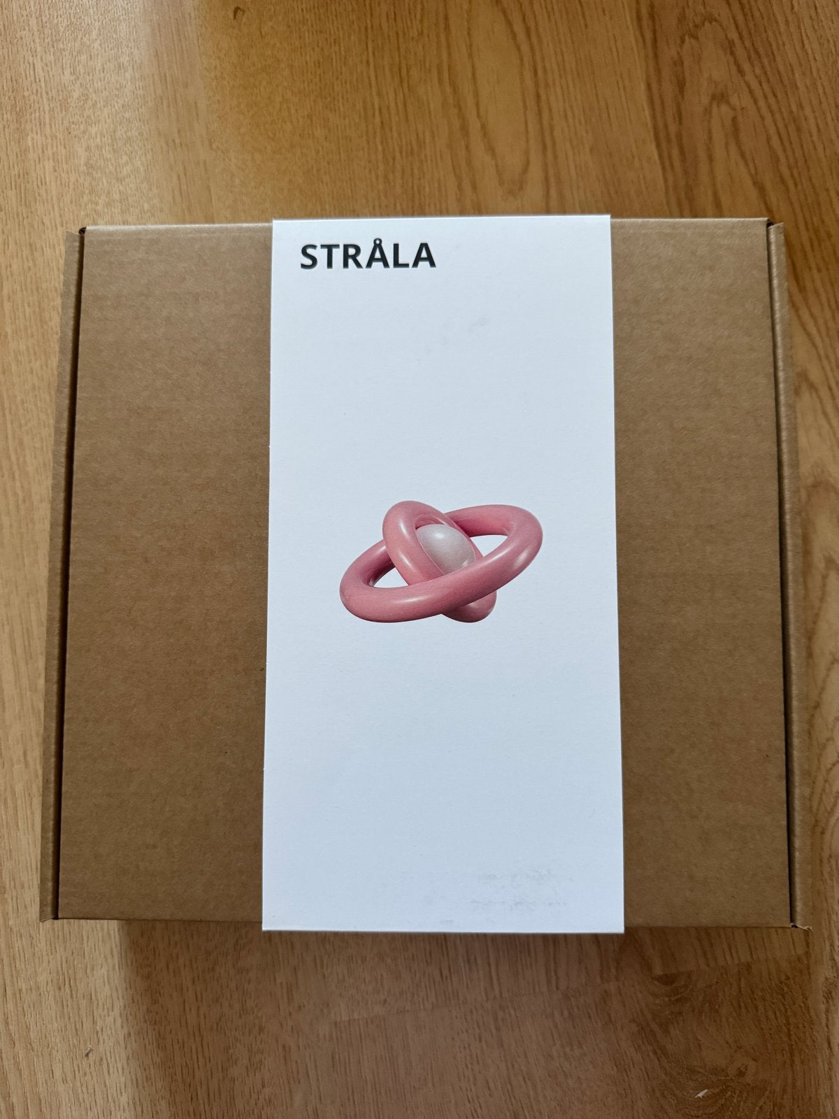 IKEA STRÅLA LED decoratielamp roze, nieuw in doos, Nieuw, Ophalen of Verzenden, Modern, Roze