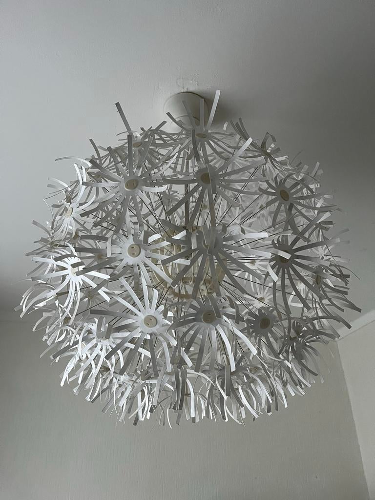 IKEA Maskros Hanglamp - Decoratieve Plafondlamp, Ophalen of Verzenden, Gebruikt, Overige materialen, 50 tot 75 cm
