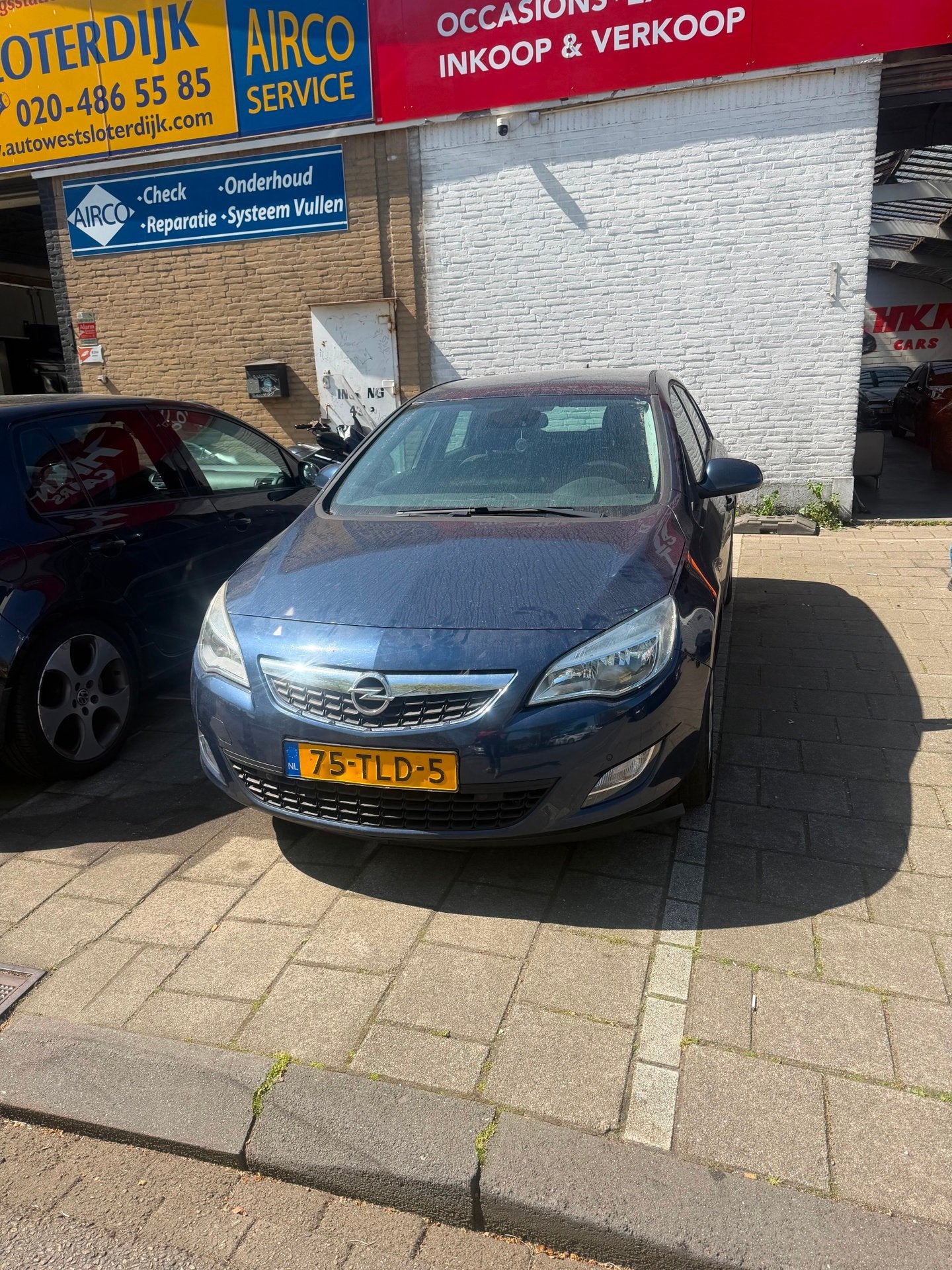 Opel Astra 2.0 CDTi Edition bj 2012 AUTOMAAT, Auto's, Euro 5, 4 cilinders, Blauw, Origineel Nederlands