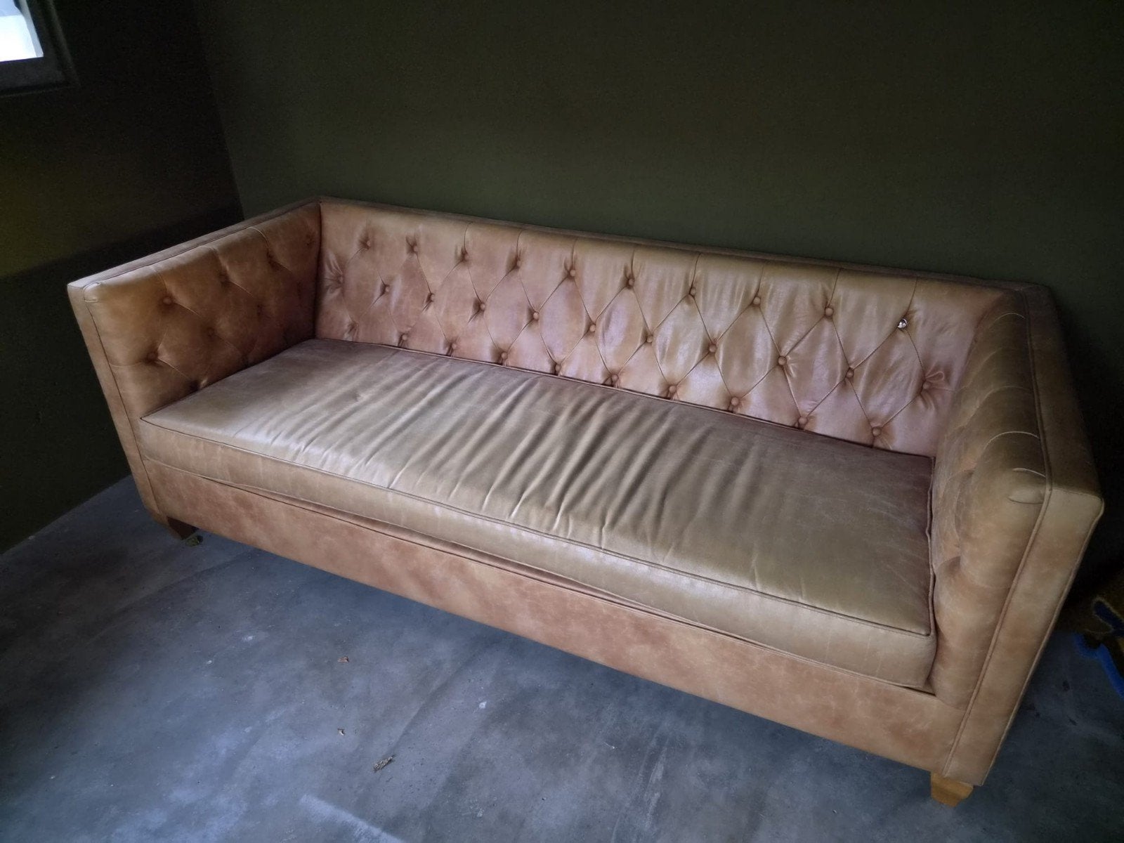 bank, Huis en Inrichting, Ophalen, Gebruikt, Driepersoons, 200 tot 250 cm