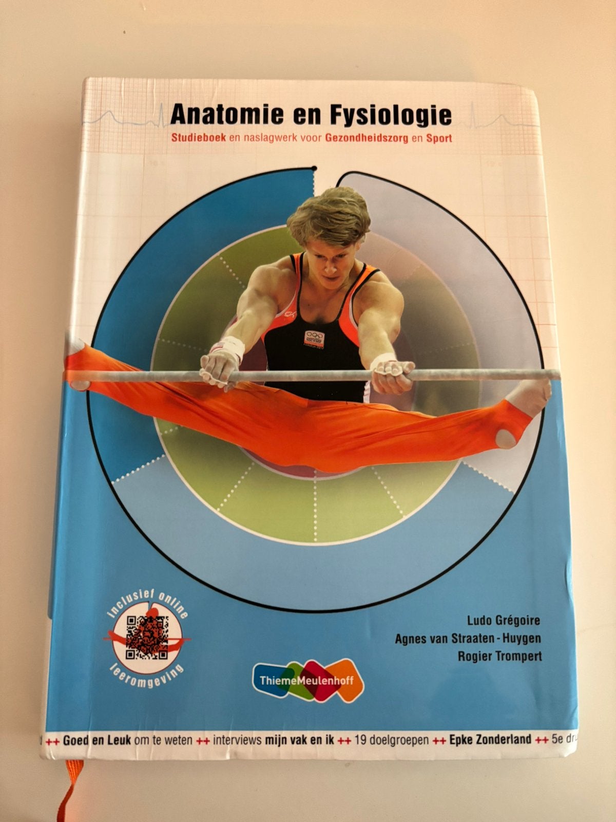 Anatomie en Fysiologie, Boeken, Ophalen of Verzenden, Gelezen, Overige niveaus, Nederlands