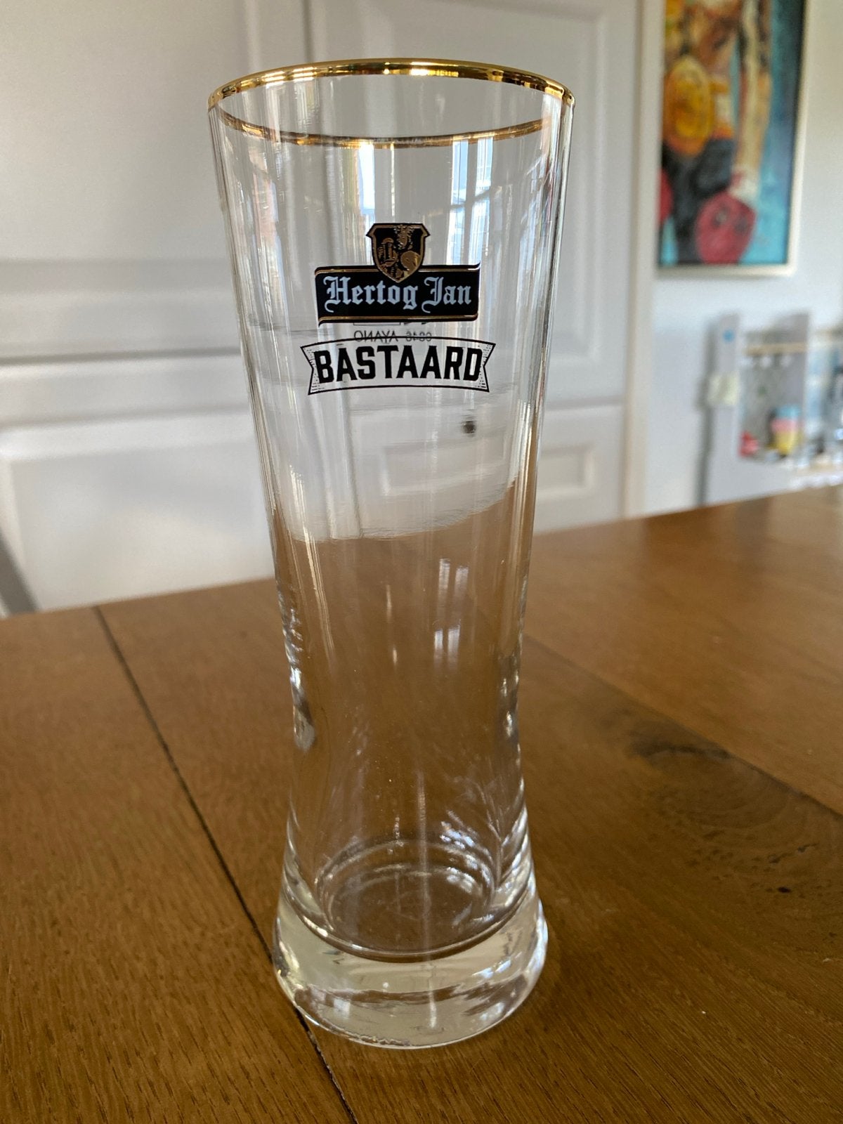 Hertog Jan Bastaard bierglas - 25cl, Ophalen of Verzenden, Zo goed als nieuw, Overige merken, Glas