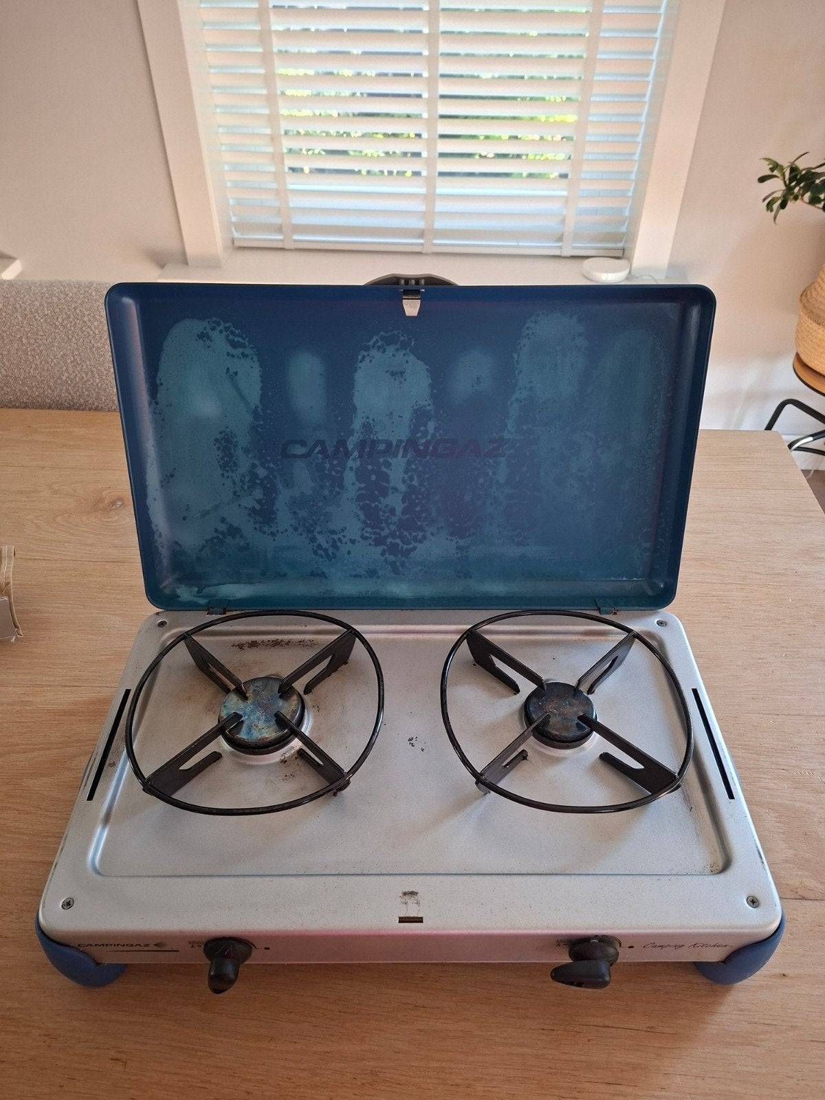 camping kooktoestel, Ophalen, Gebruikt