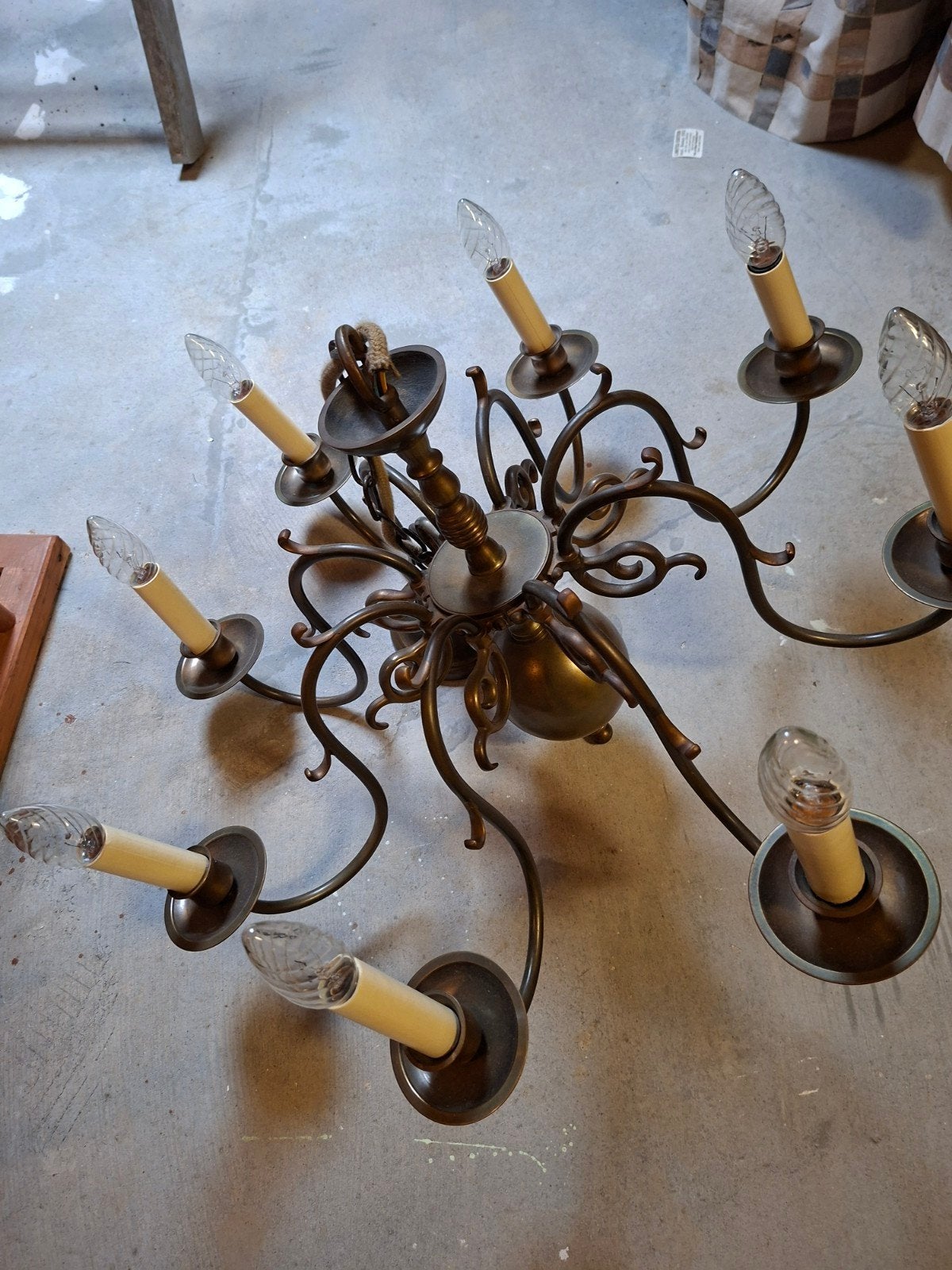 Te koop. Hanglamp,  of te wel kroonlamp ., Ophalen of Verzenden
