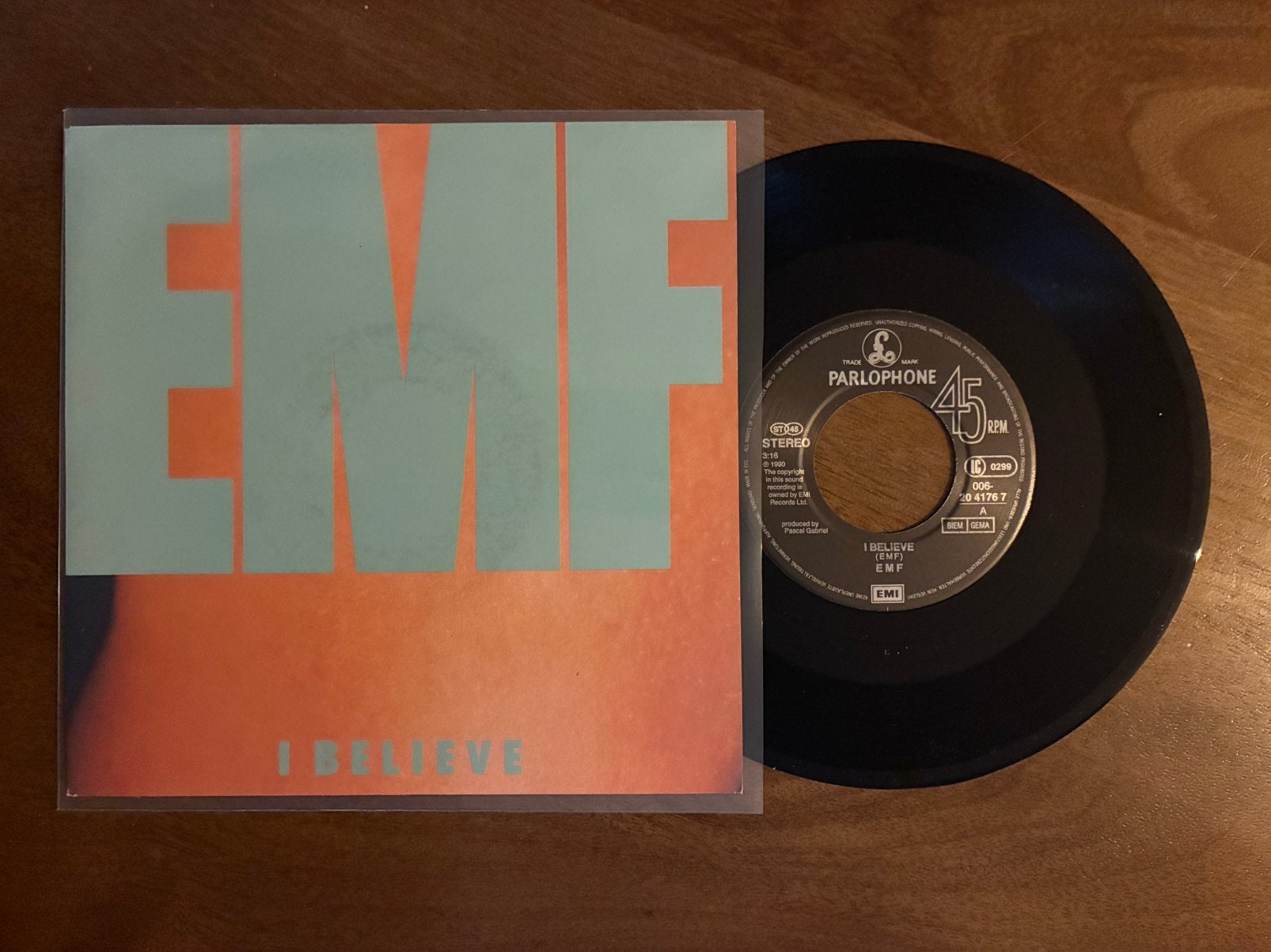 EMF - I believe, Ophalen of Verzenden, 7 inch
