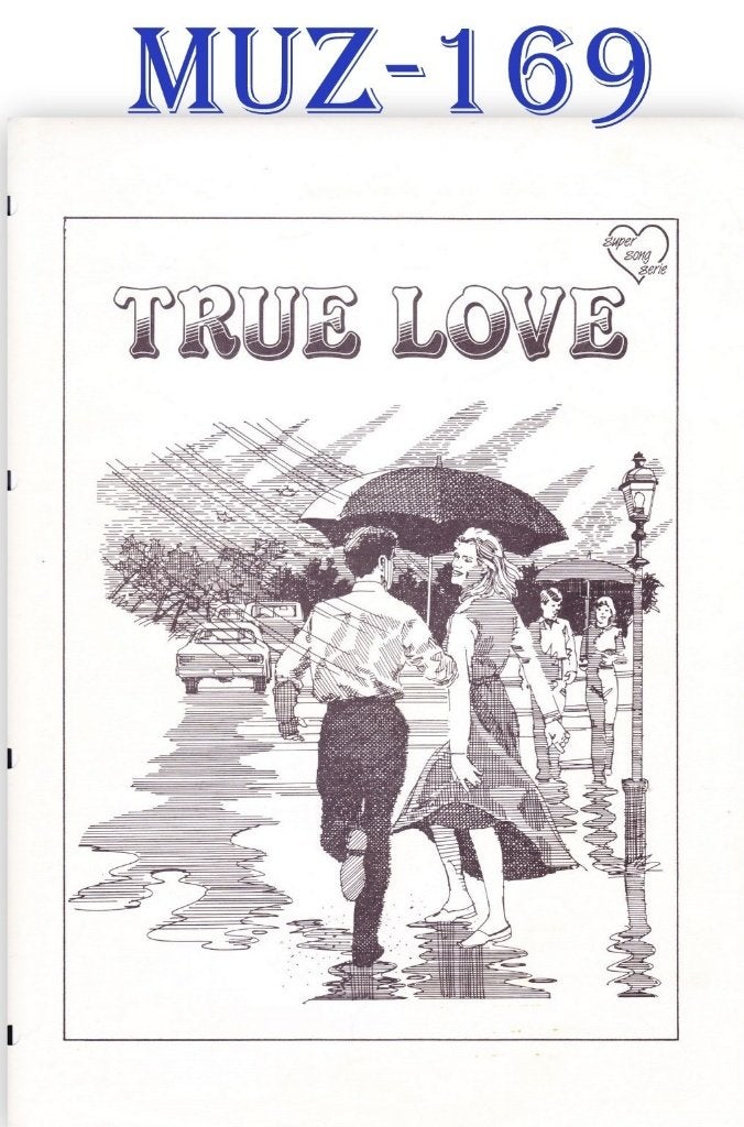 MUZ169 Bladmuziek - TRUE LOVE - Cole Porter, Ophalen of Verzenden, Gebruikt, Artiest of Componist, Populair