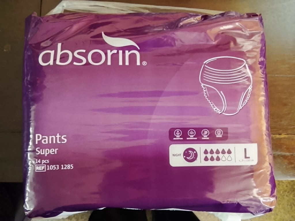 Absorin incontinentie luierbroekjes maat L, Diversen, Ophalen of Verzenden, Nieuw