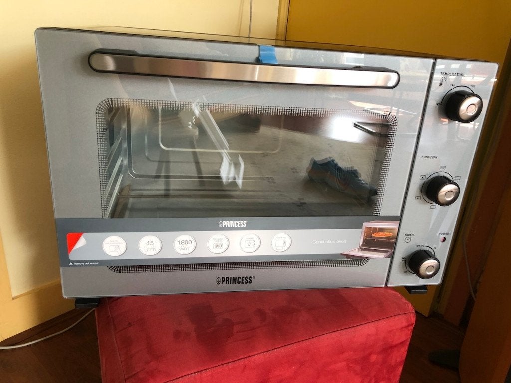 Gloednieuwe vrijstaande oven 45 liter, Witgoed en Apparatuur, Ovens, Ophalen, Minder dan 45 cm, Overige merken, Hete lucht
