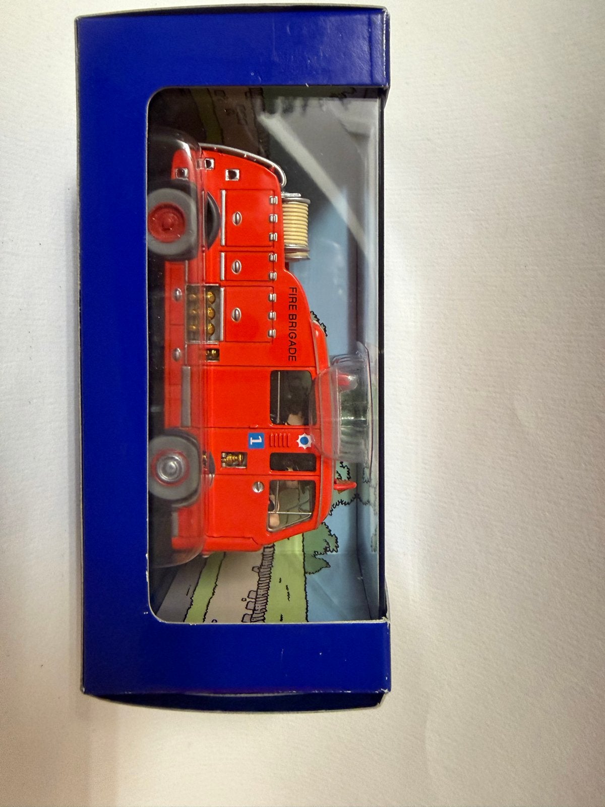 Tintin brandweerwagen Dennis F101 - De Zwarte Rotsen, Ophalen of Verzenden, Nieuw, Overige typen