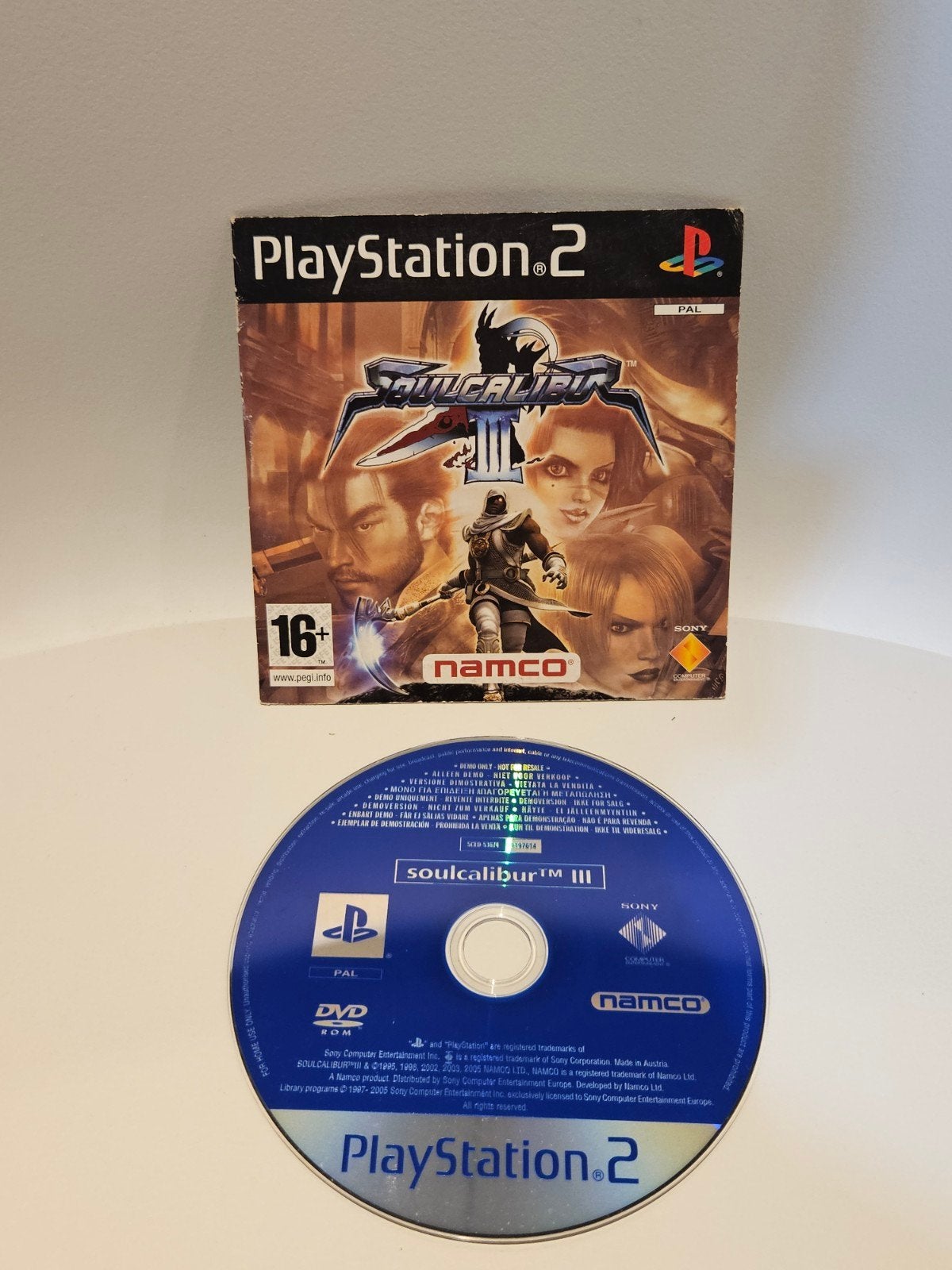 Soul Calibur 3 PS2, Spelcomputers en Games, Games | Sony PlayStation 2, Vechten, 2 spelers, Ophalen of Verzenden, Zo goed als nieuw