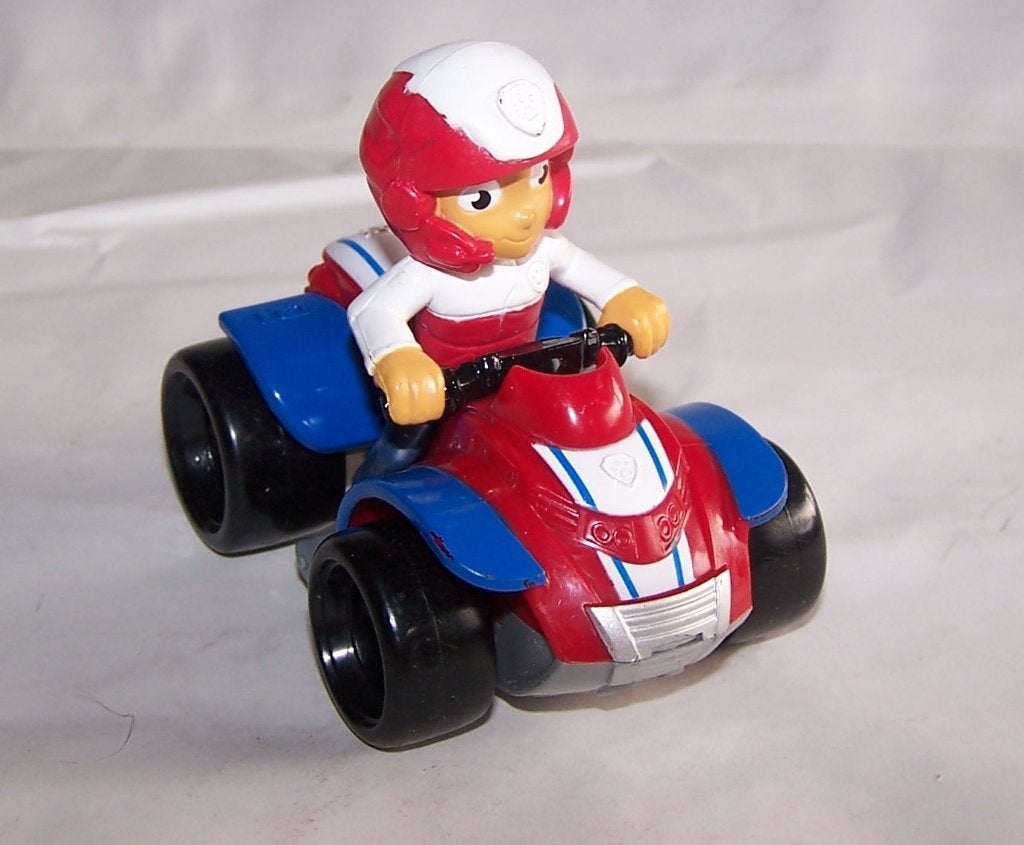 Paw Patrol Racer Quad met Bestuurder Speelfiguur., Ophalen of Verzenden, Gebruikt