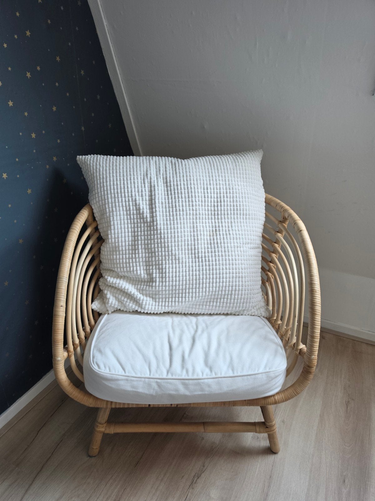 Ikea Buskbo stoel/fauteuil, Ophalen, Zo goed als nieuw, 50 tot 75 cm