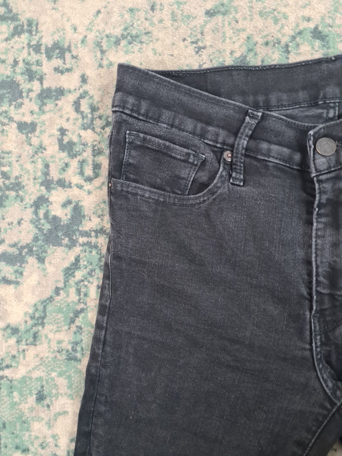 Levi's highwaist skinny W30 L30 WMN stretch Tulsi3030 Zwart, Zwart, Ophalen of Verzenden, Zo goed als nieuw, W30 - W32 (confectie 38/40)