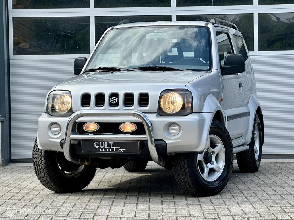 Suzuki Jimny 1.3 JX 4WD | Trekhaak | Nw banden | Beurt gehad, Auto's, Stof, 4 cilinders, 4 stoelen, Origineel Nederlands