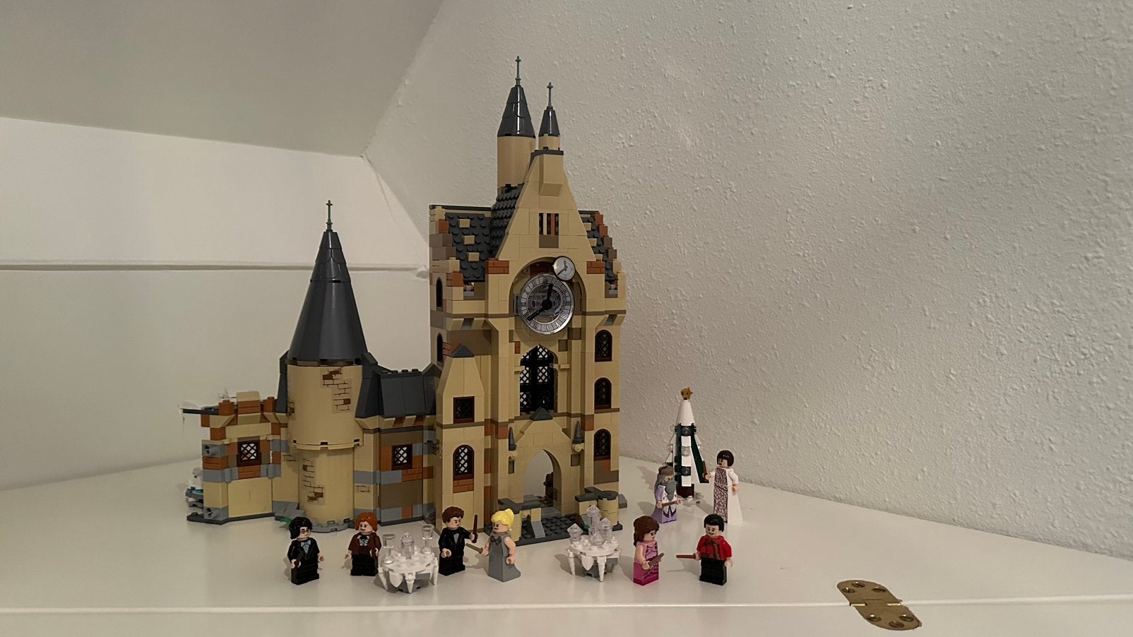 Lego 75948 Harry Potter Klokkentoren compleet, Ophalen of Verzenden, Zo goed als nieuw