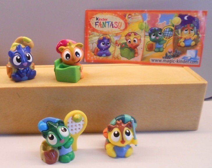Kindersurprise Ferrero: Serie Kinder-Fantasy-Hamsters = 2009, Ophalen of Verzenden, Zo goed als nieuw, Overige typen