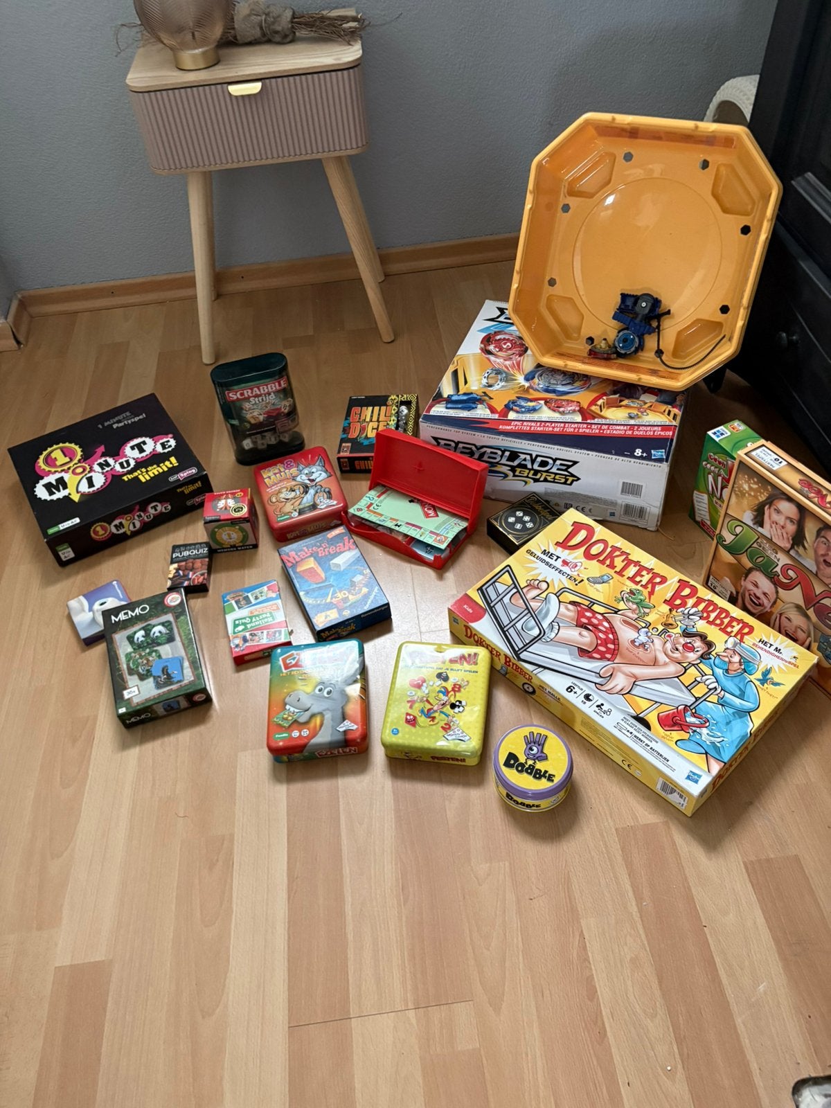 Groot gezelschapsspellen pakket 17 stuks ZGAN, Ophalen of Verzenden, Zo goed als nieuw
