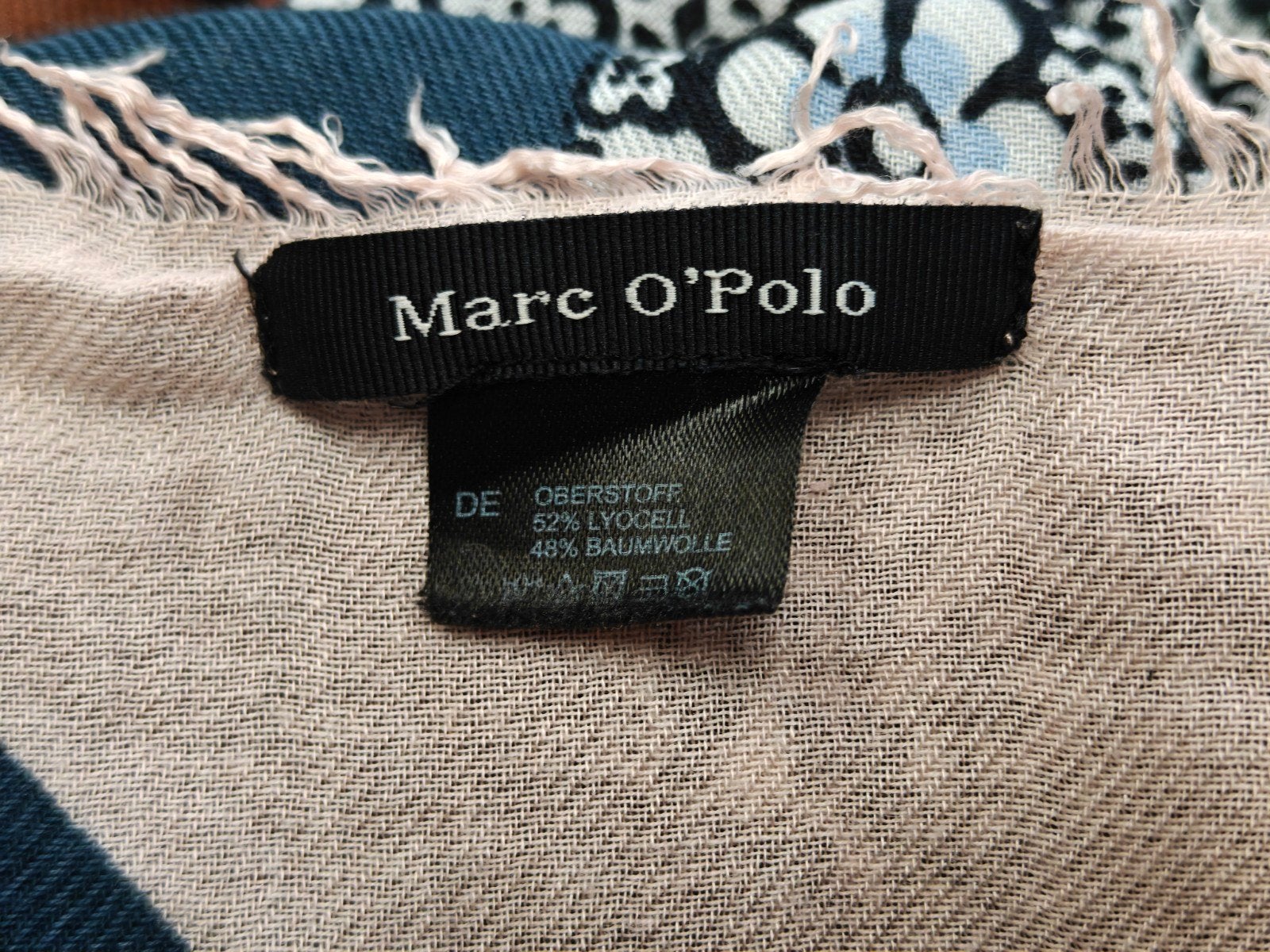 Marc O'Polo sjaal, Ophalen of Verzenden, Zo goed als nieuw, Maat 46/48 (XL) of groter, Sjaal