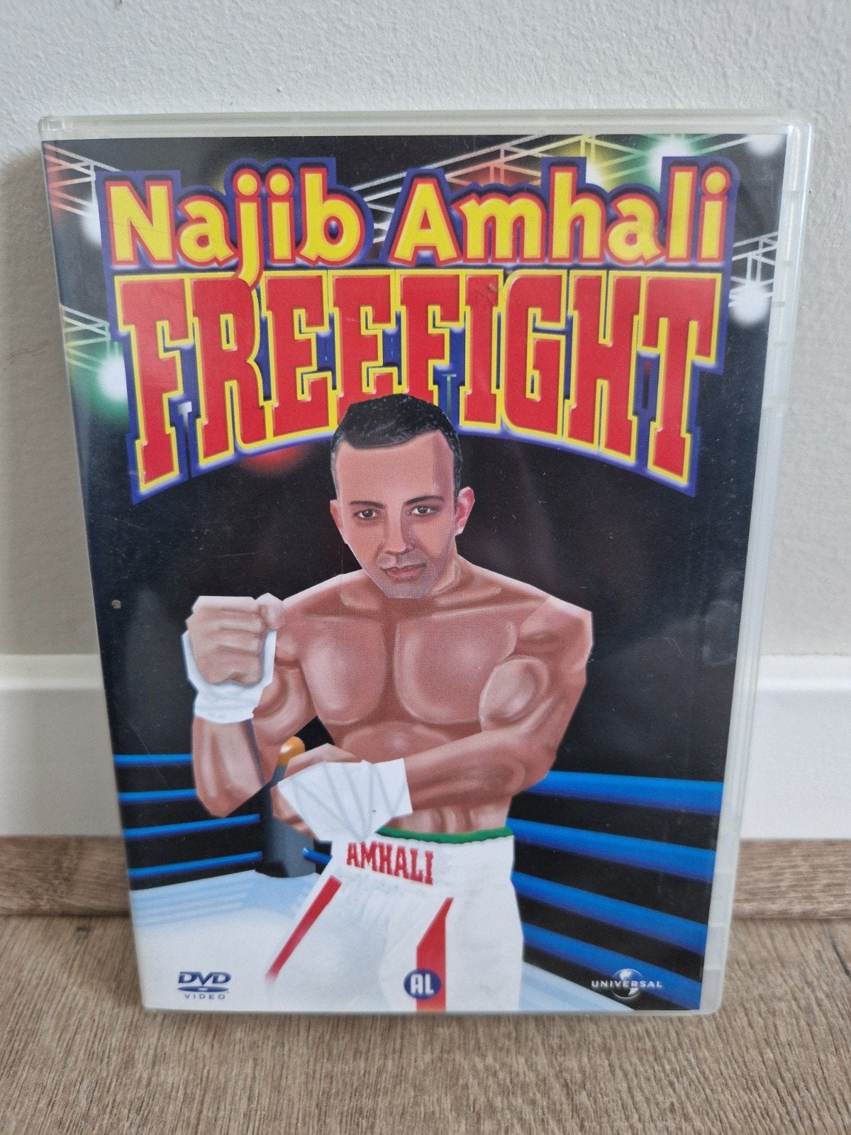Najib Amhali - Freefight DVD - Cabaret, Cd's en Dvd's, Alle leeftijden, Zo goed als nieuw, Najib Amhali, Ophalen of Verzenden