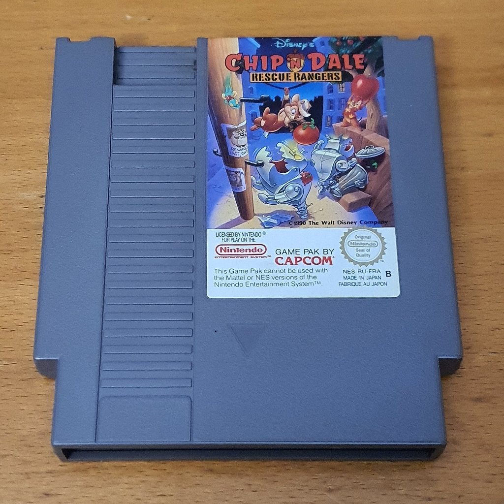 NES | Disney's Chip 'n Dale Rescue Rangers, Spelcomputers en Games, Games | Nintendo NES, Avontuur en Actie, Gebruikt, 1 speler
