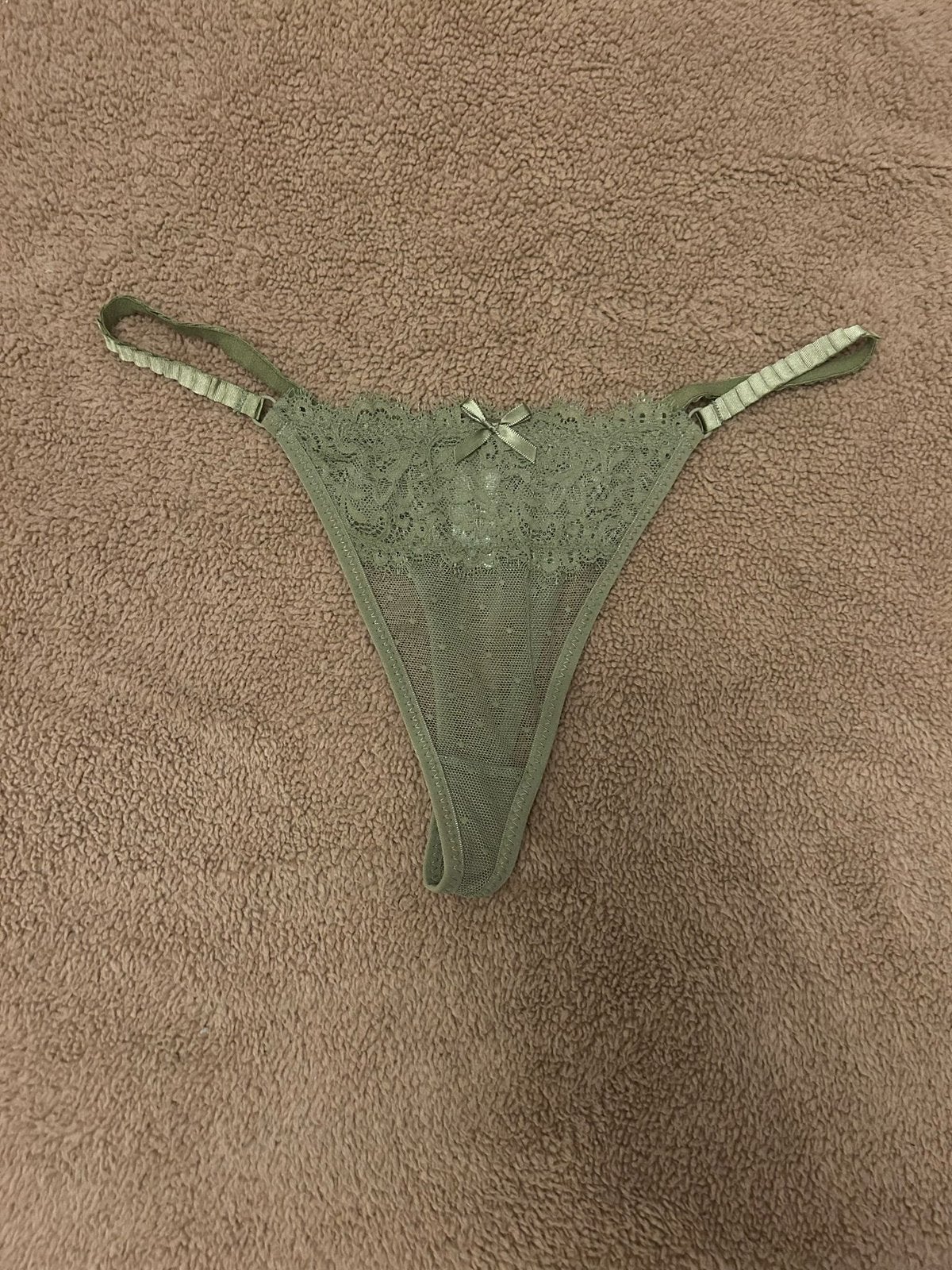 String groen maat L *nieuw*, Verzenden, Groen, String