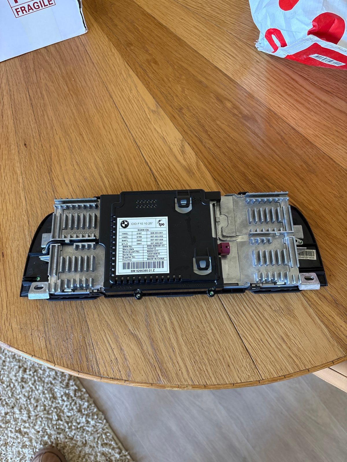 BMW CID F10 10 25 Display Module - Gebruikt, Auto-onderdelen, Elektronica en Kabels, BMW, Gebruikt, Ophalen of Verzenden