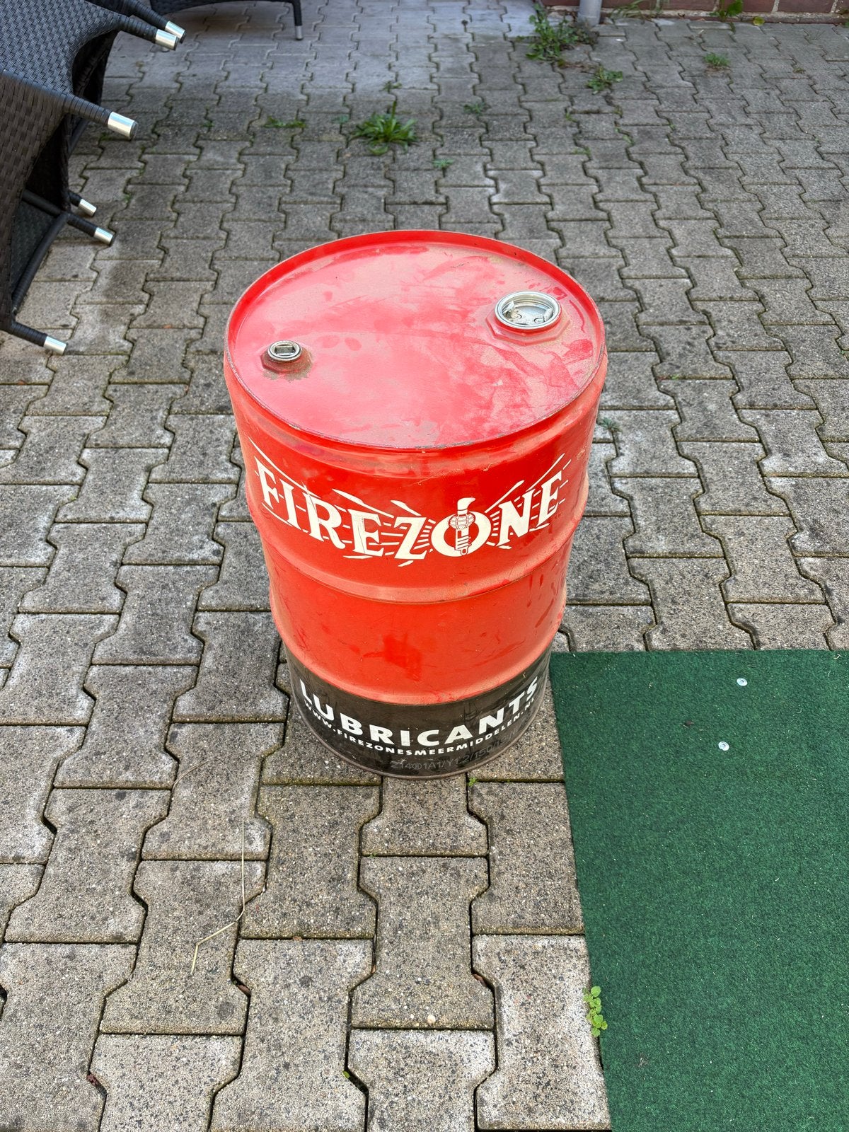 Olievat firezone, Huis en Inrichting, Ophalen