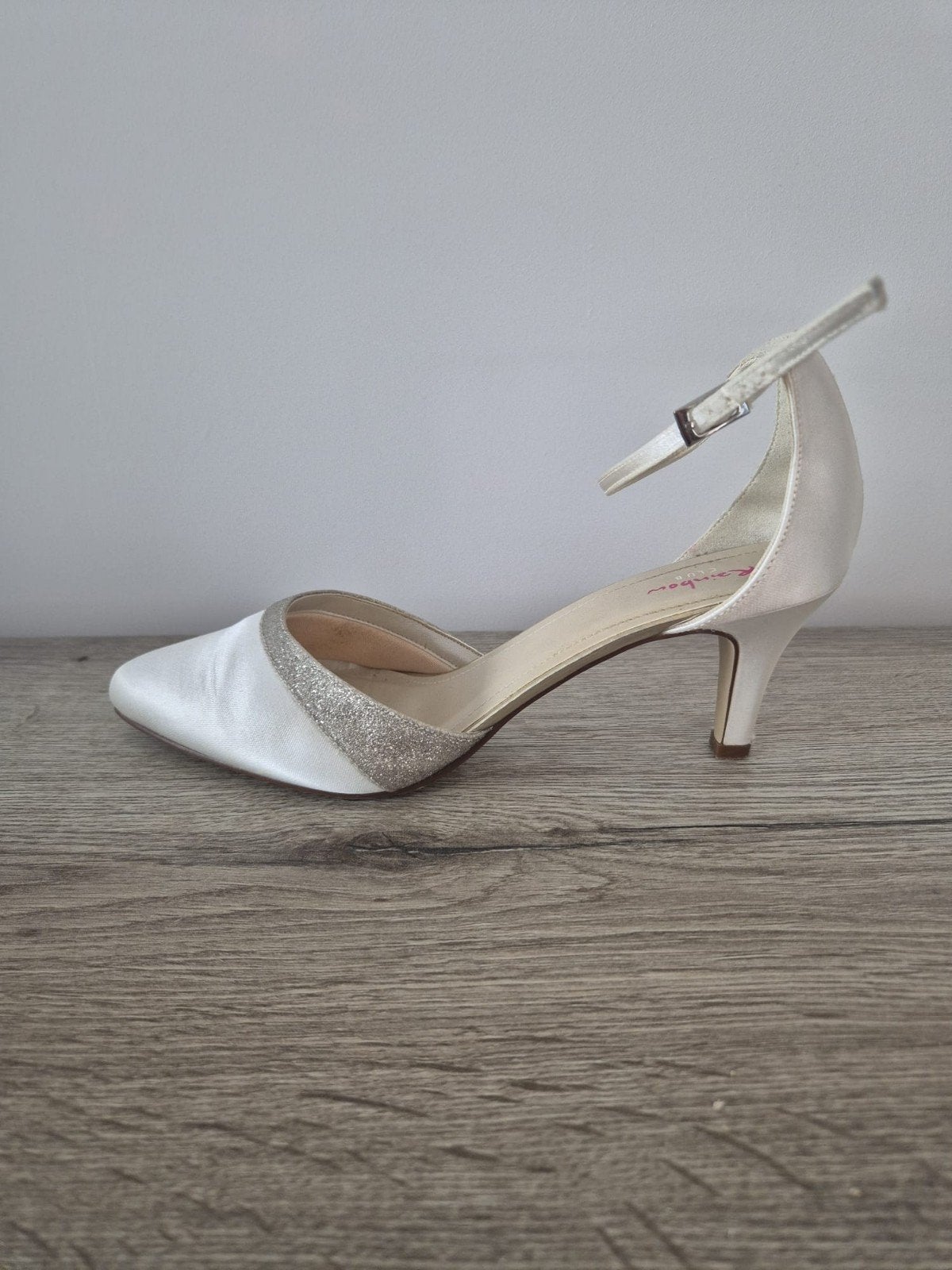 Witte Rainbow Club pumps/trouwschoenen met glitter, maat 39, Rainbow, Pumps, Wit, Ophalen of Verzenden