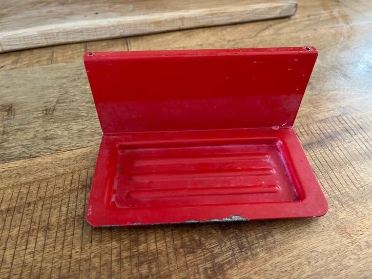 Vintage zeepbakje om mee te tegelen, Ophalen of Verzenden, Zo goed als nieuw