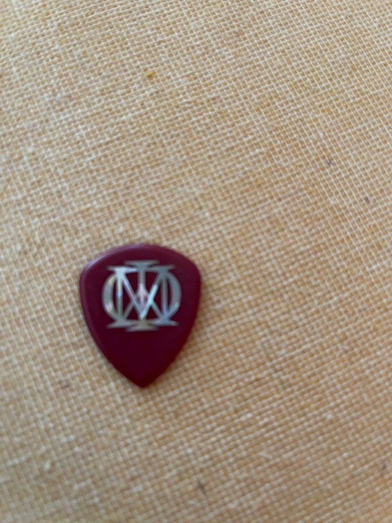 1 Plectrum/ Pick John Petrucci- Dream Theater., Ophalen of Verzenden, Zo goed als nieuw